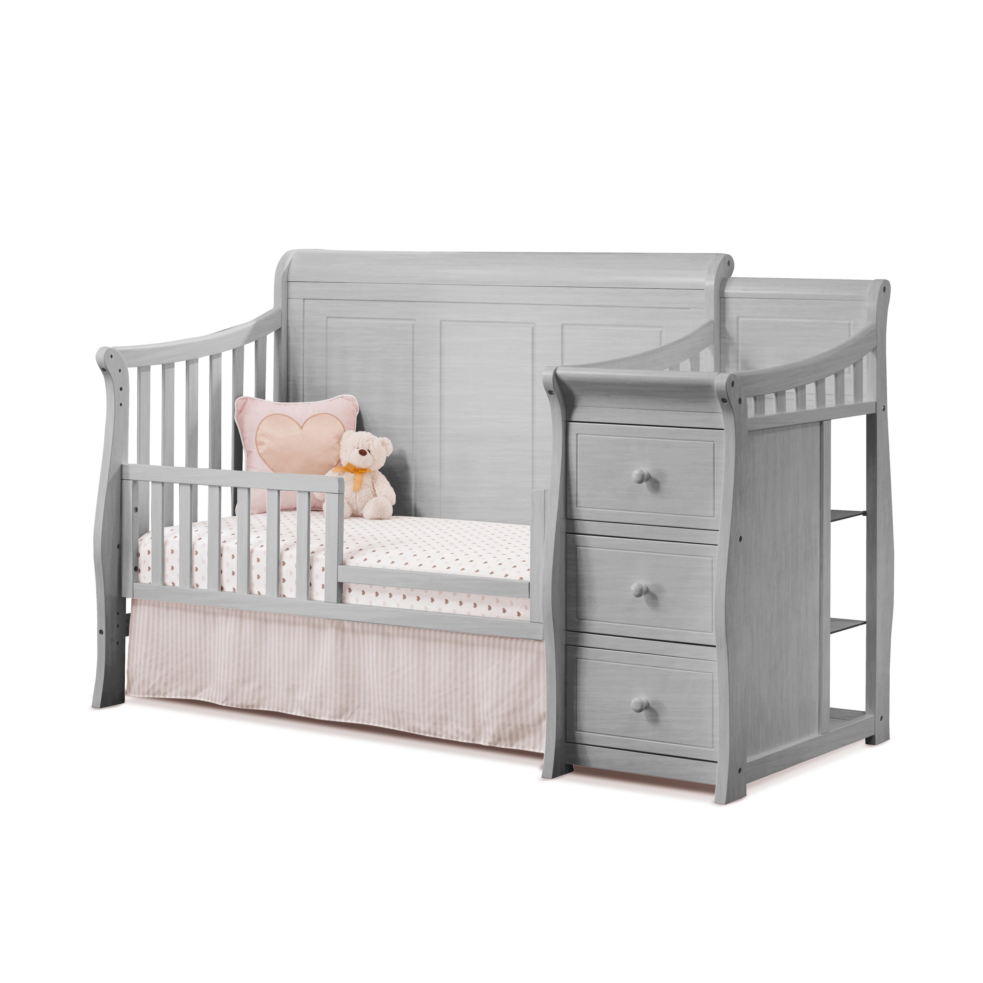 Sorelle Furniture 151 Toddler Guardrail, Weathered Gray, large