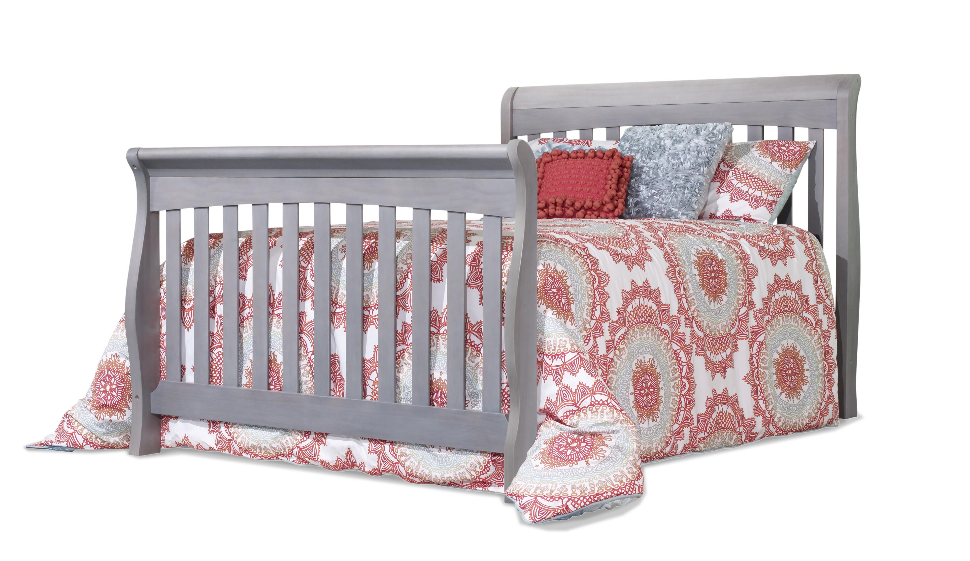 Sorelle Furniture 228 Full Size Conversion Kit, Weathered Gray, large