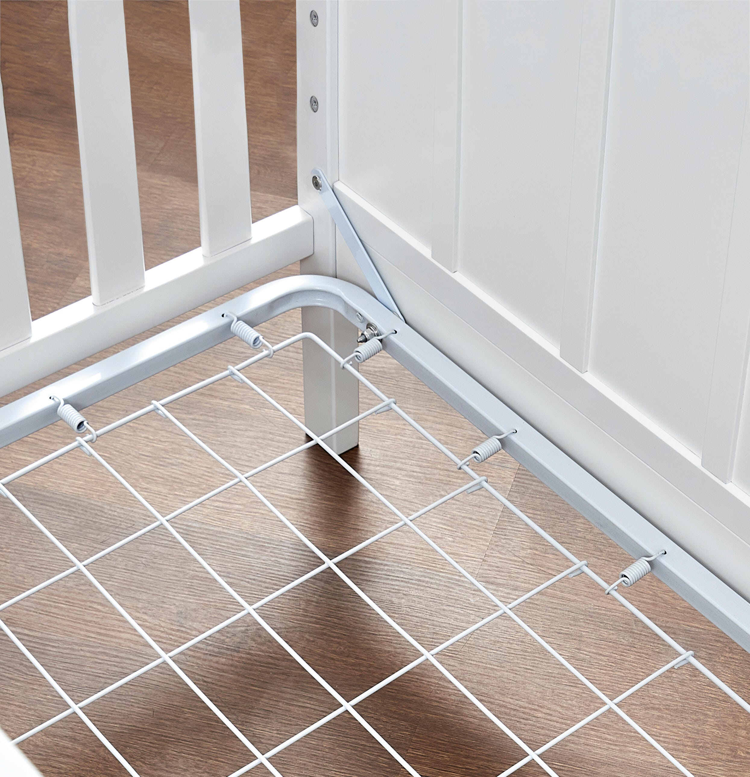 Sorelle Furniture Essex Crib and Changer, White, large