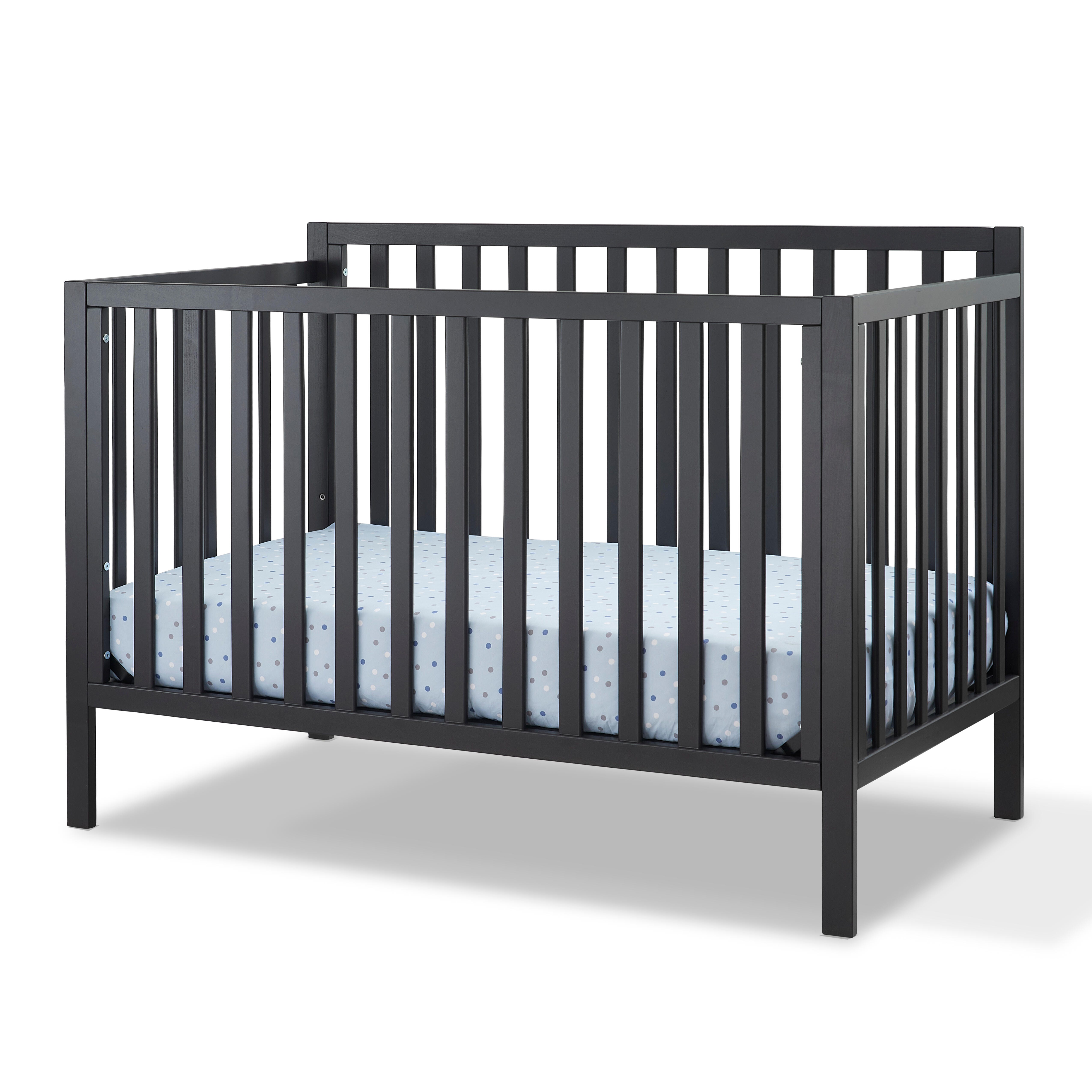 Sorelle Furniture Essex Euro 4-in-1 Convertible Crib, Midnight, large