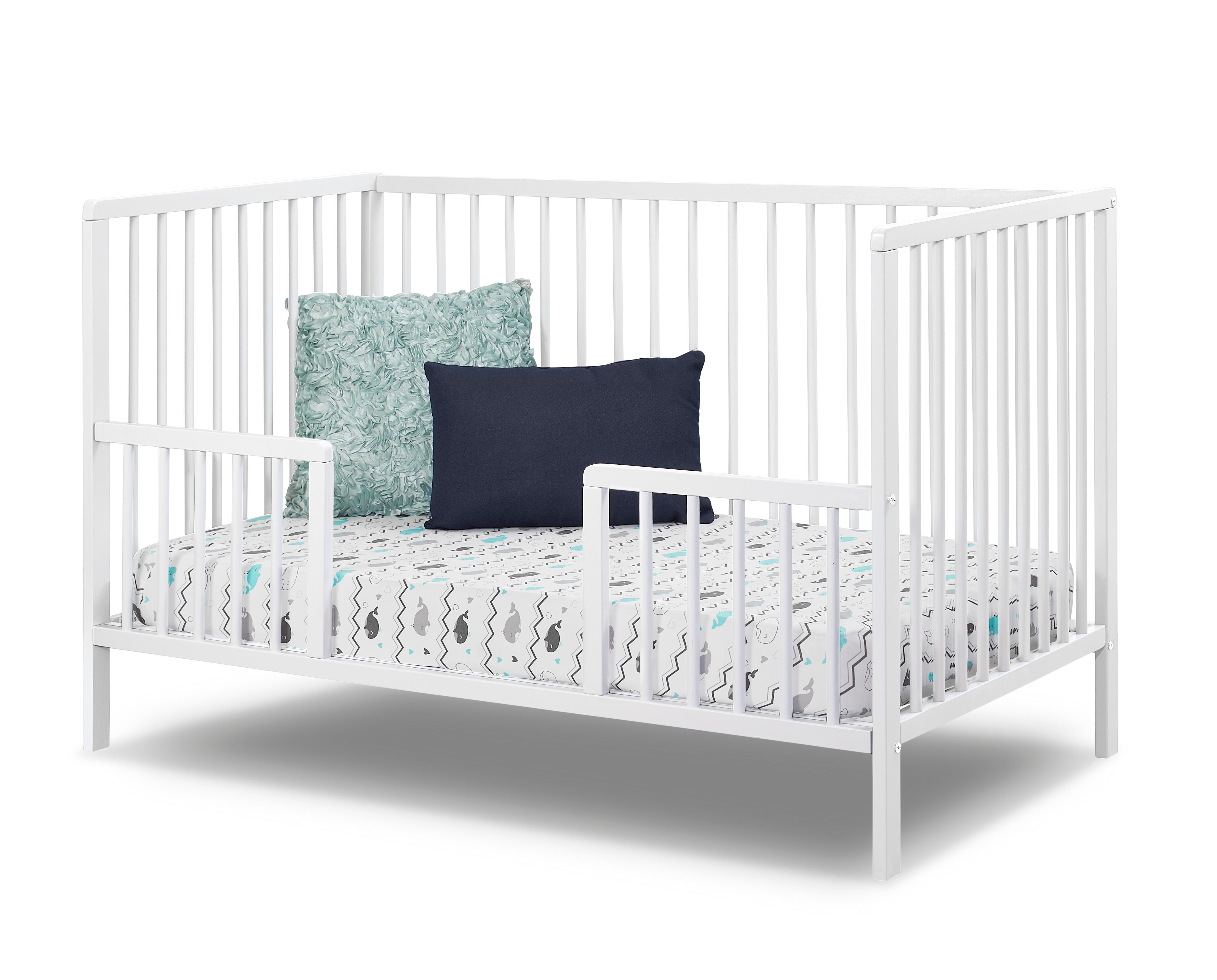 Sorelle Furniture Happy Crib, White, large
