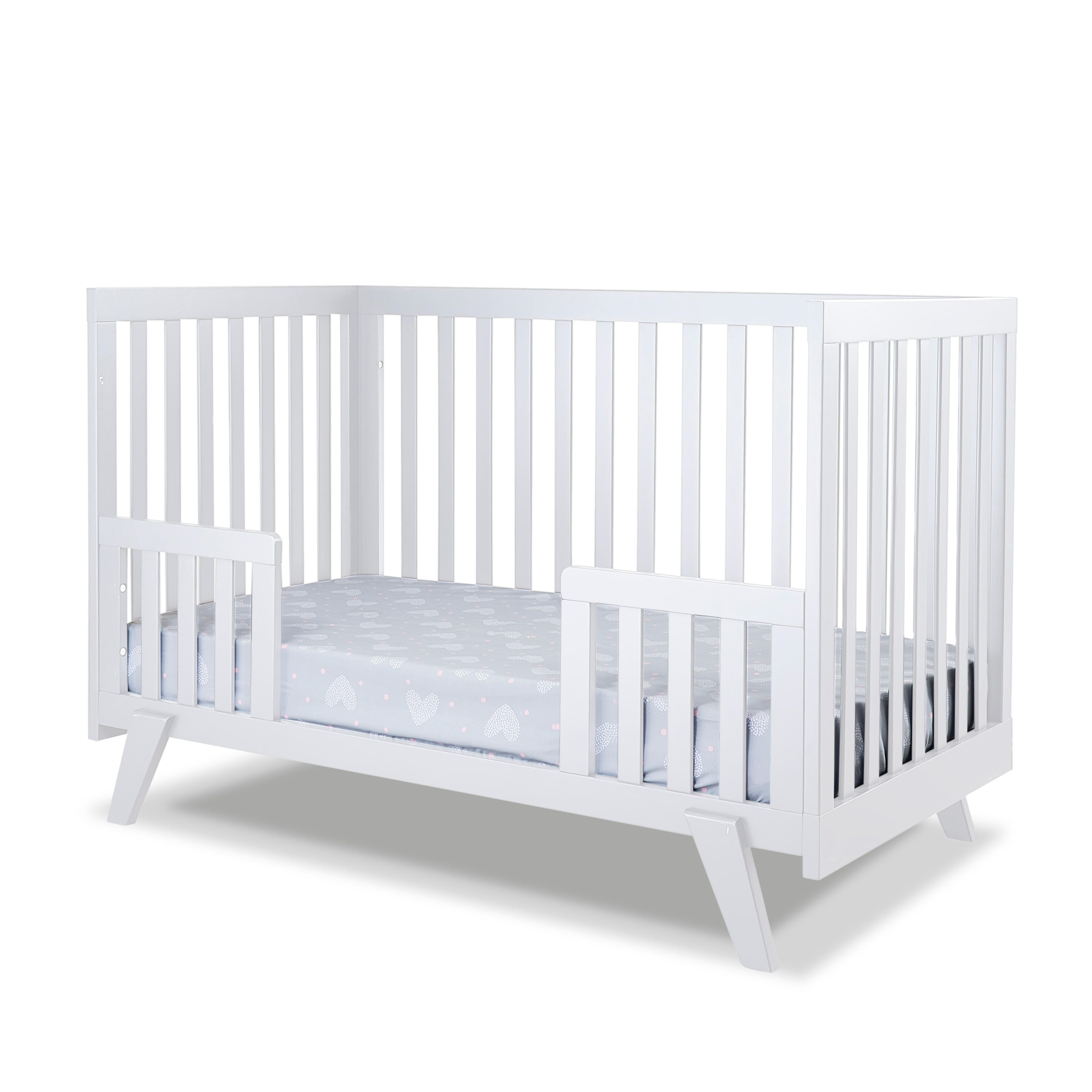 Sorelle Furniture Luce Crib, White, large