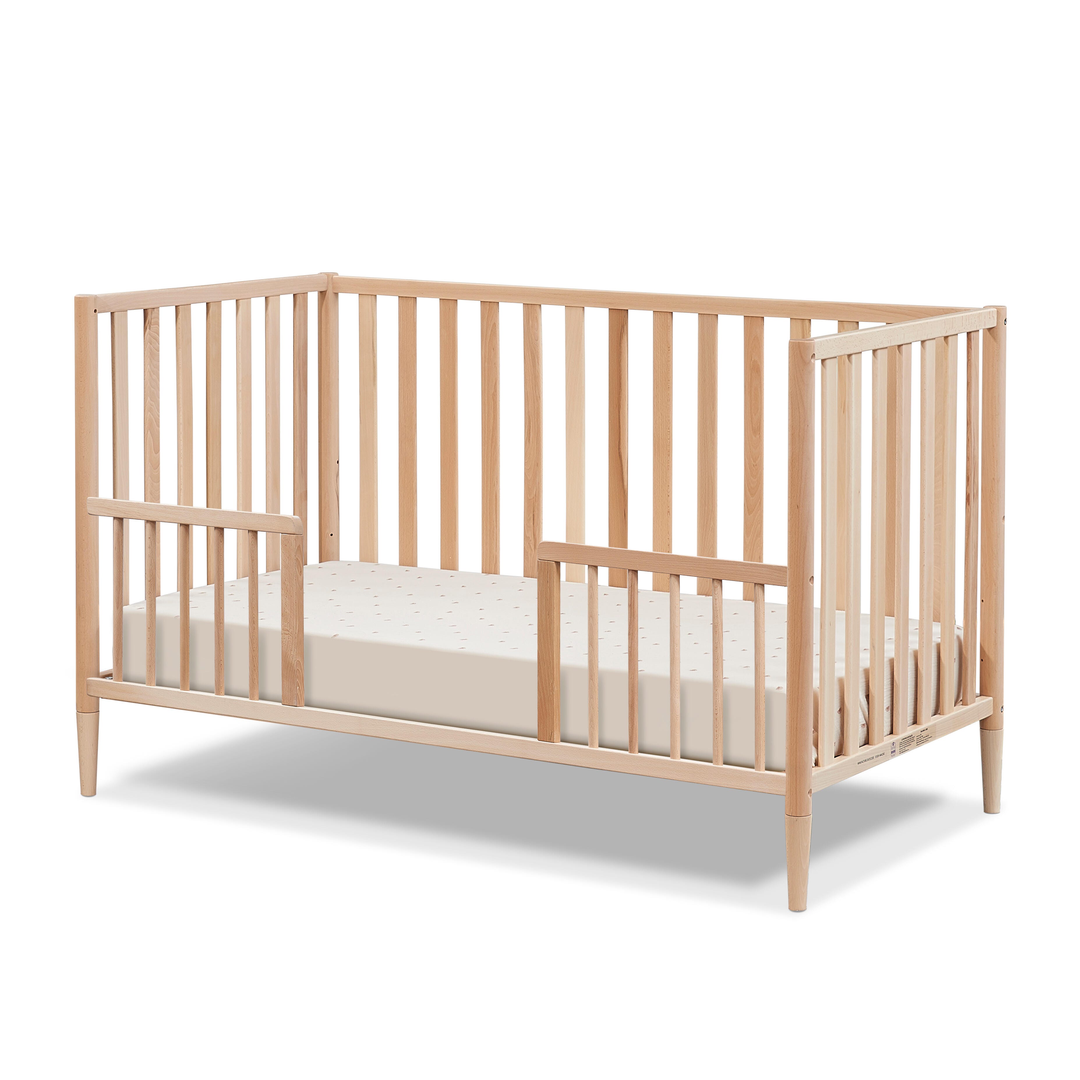 Sorelle Furniture Mia Crib, Natural Wood, large