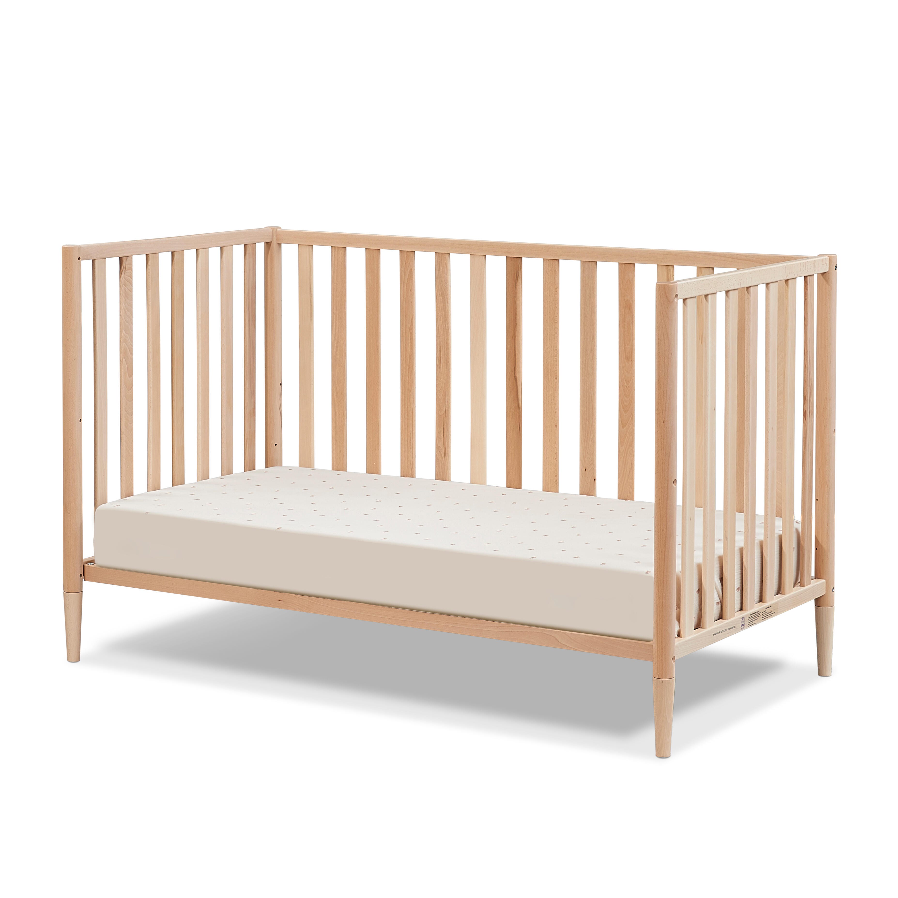 Sorelle Furniture Mia Crib, Natural Wood, large