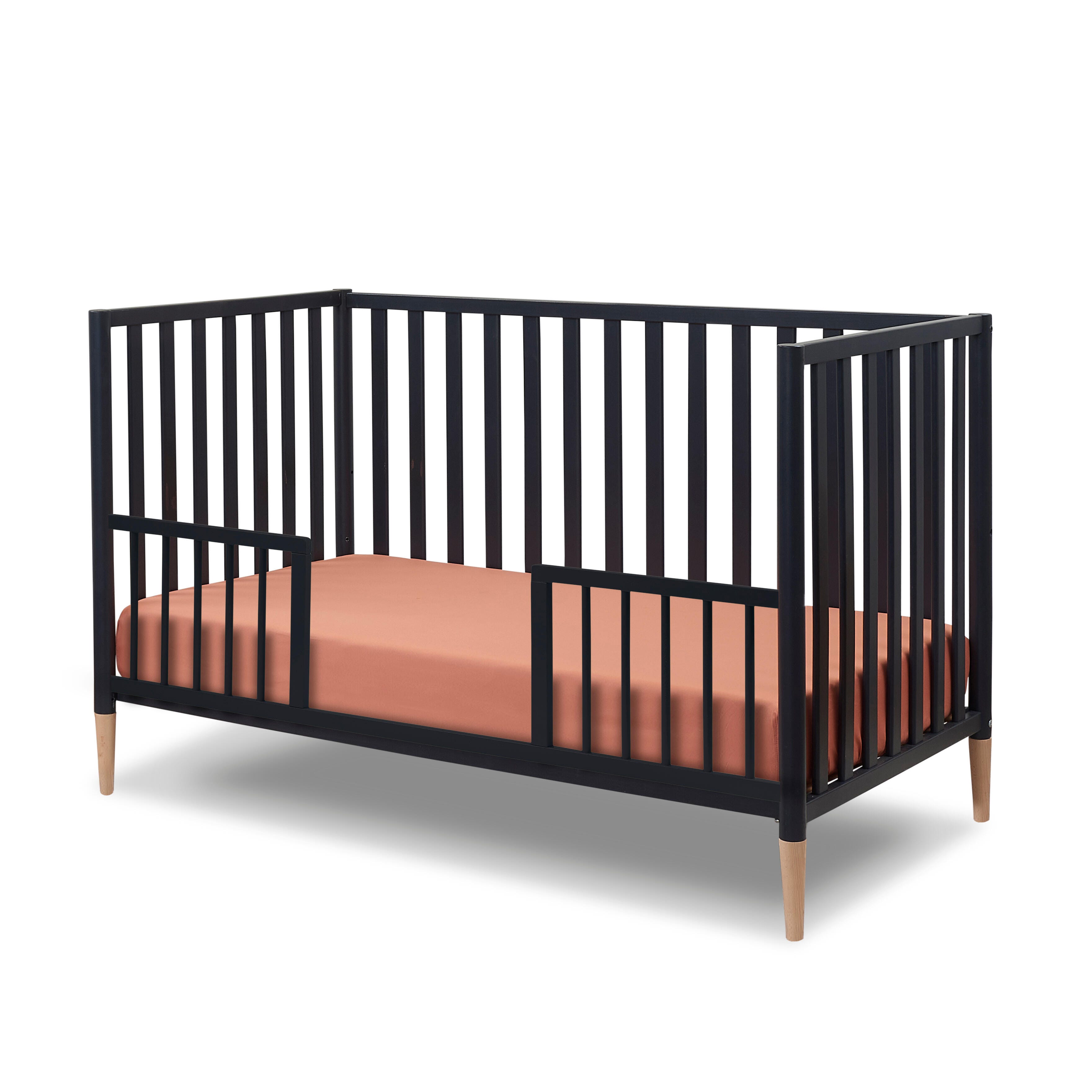 Sorelle Furniture Mia Crib, Midnight/Natural, large