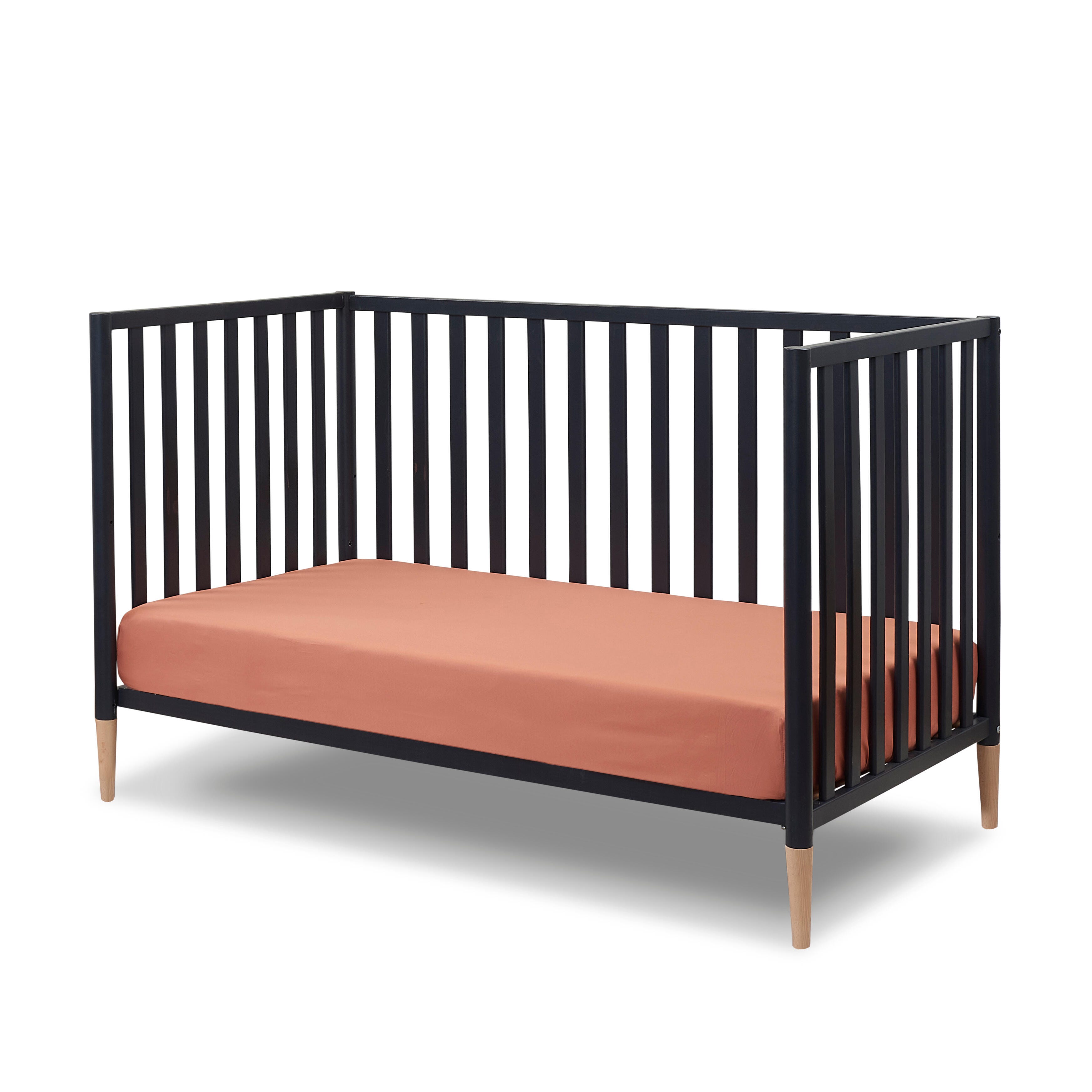 Sorelle Furniture Mia Crib, Midnight/Natural, large