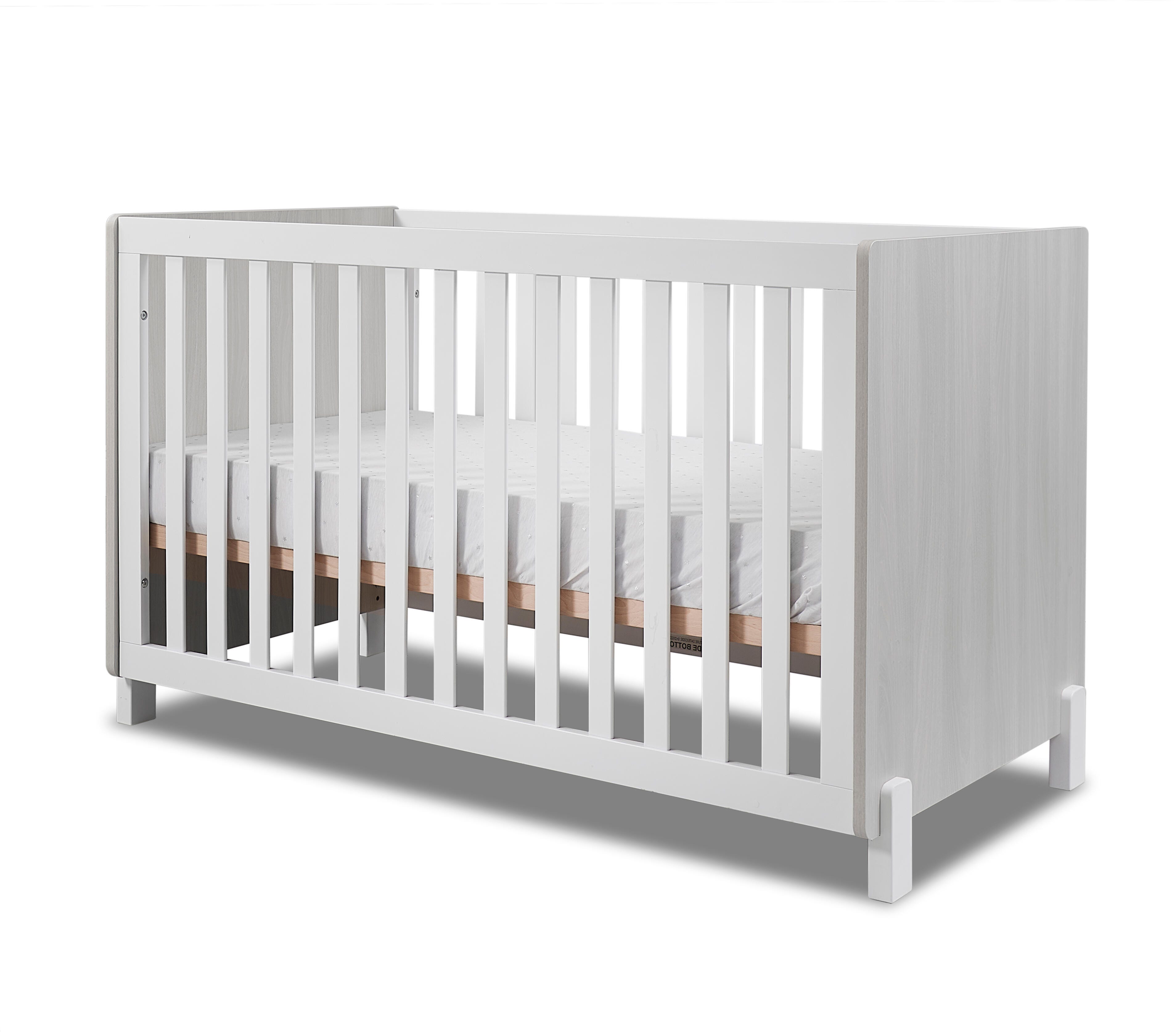 Sorelle Furniture Pannello Crib, Grigio/White, large