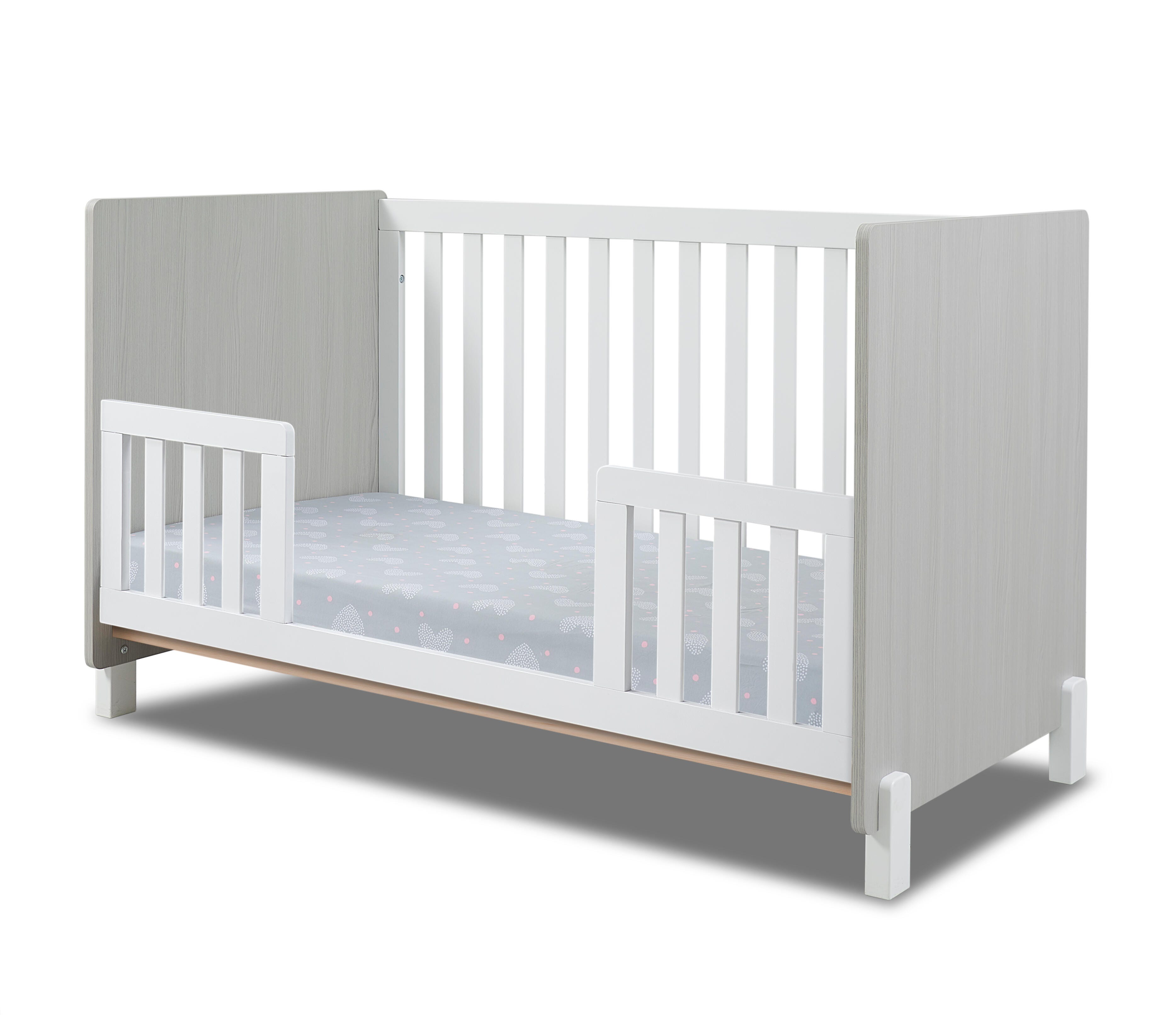 Sorelle Furniture Pannello Crib, Grigio/White, large