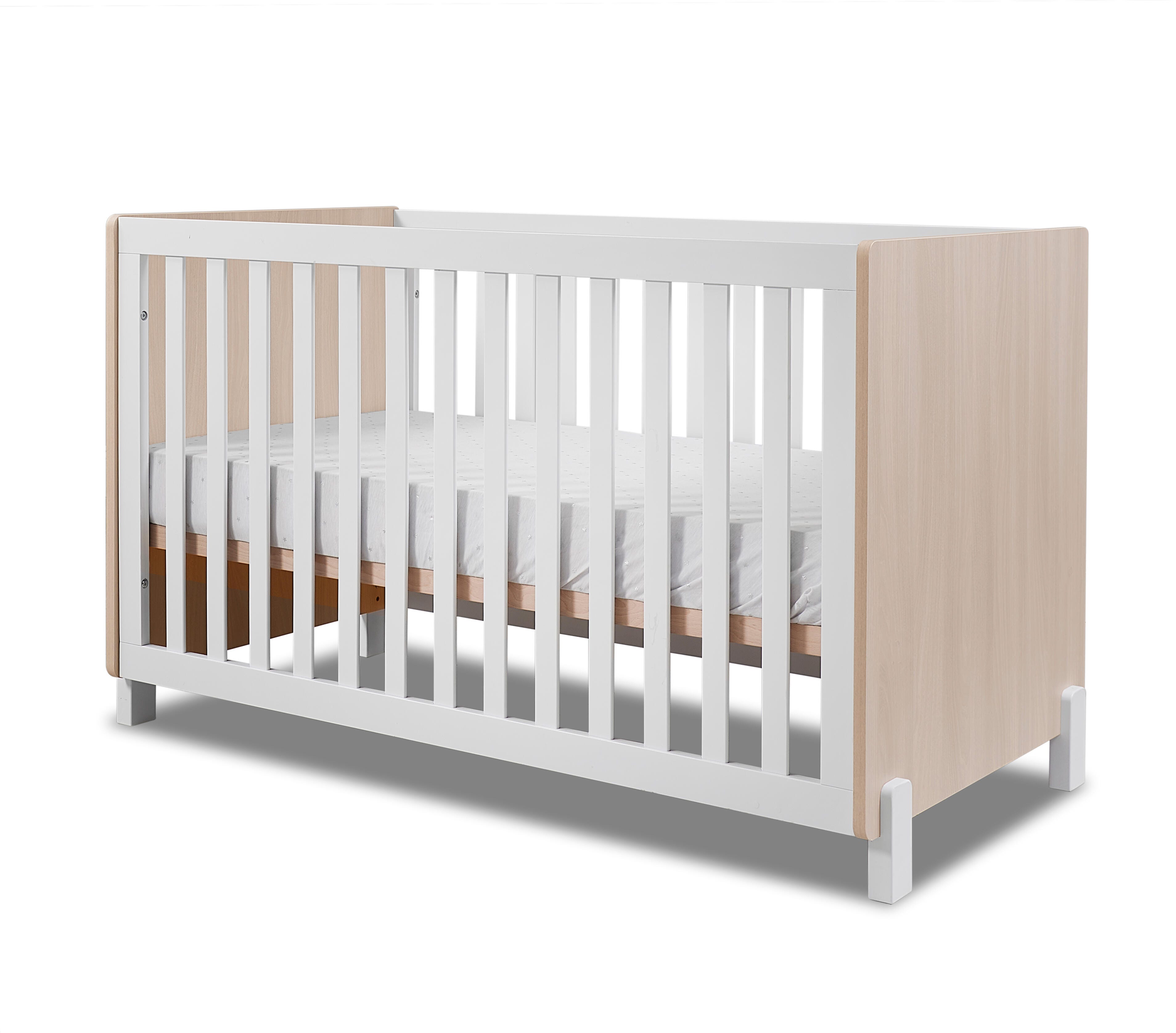 Sorelle Furniture Pannello Crib, Nebbia/White, large