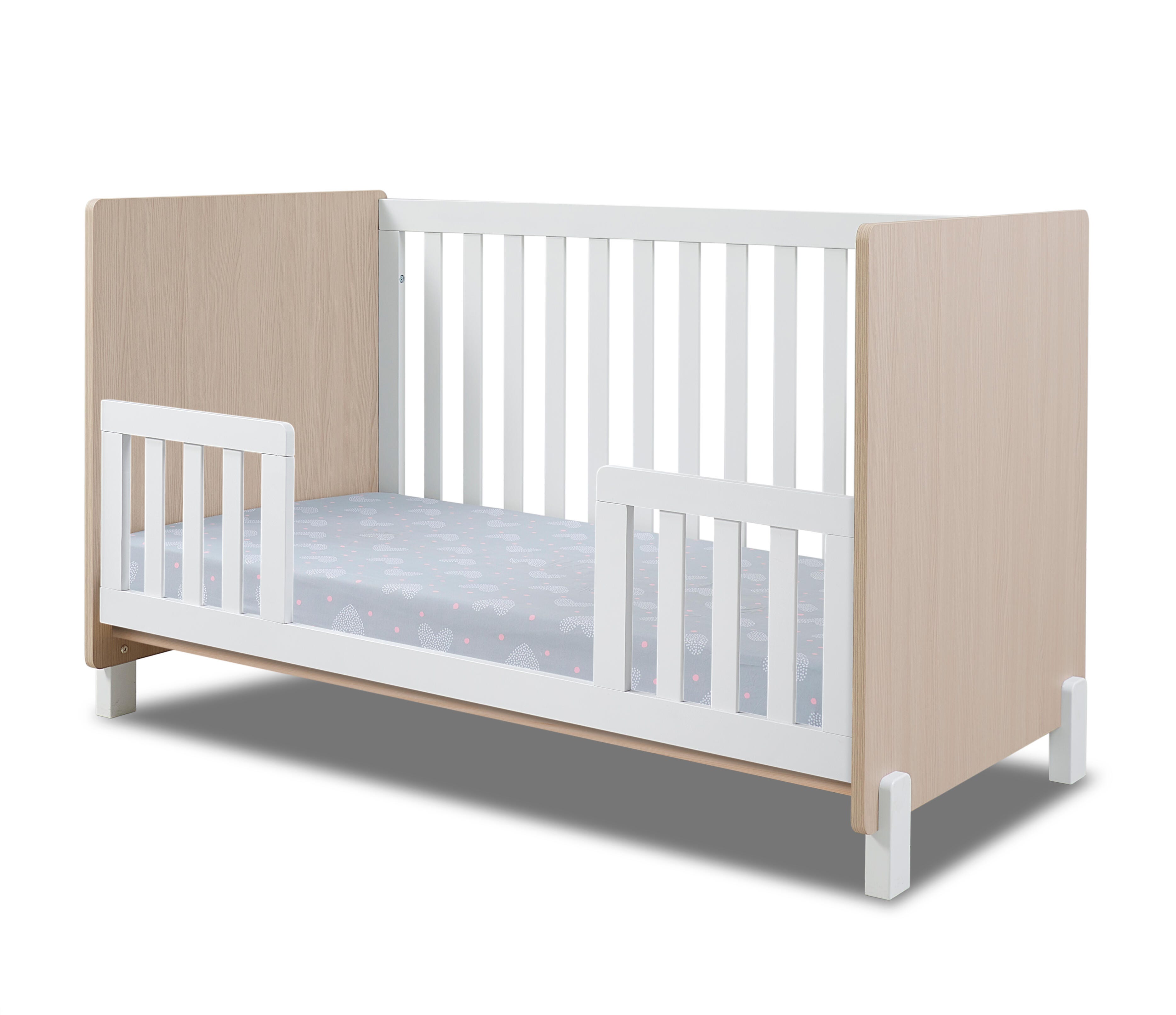 Sorelle Furniture Pannello Crib, Nebbia/White, large