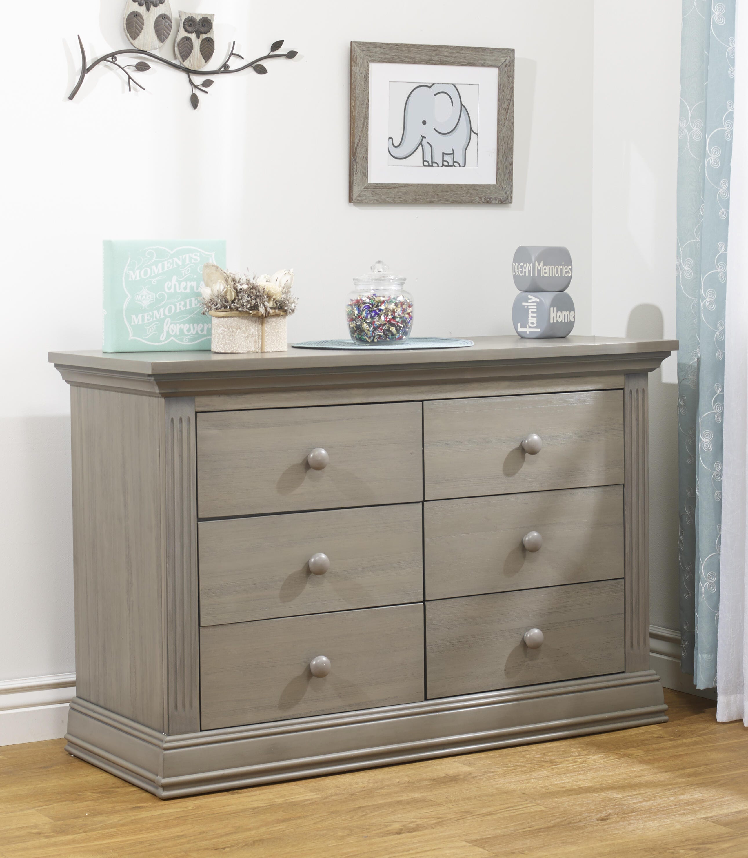 Sorelle Furniture Paxton 6 Drawer Dresser