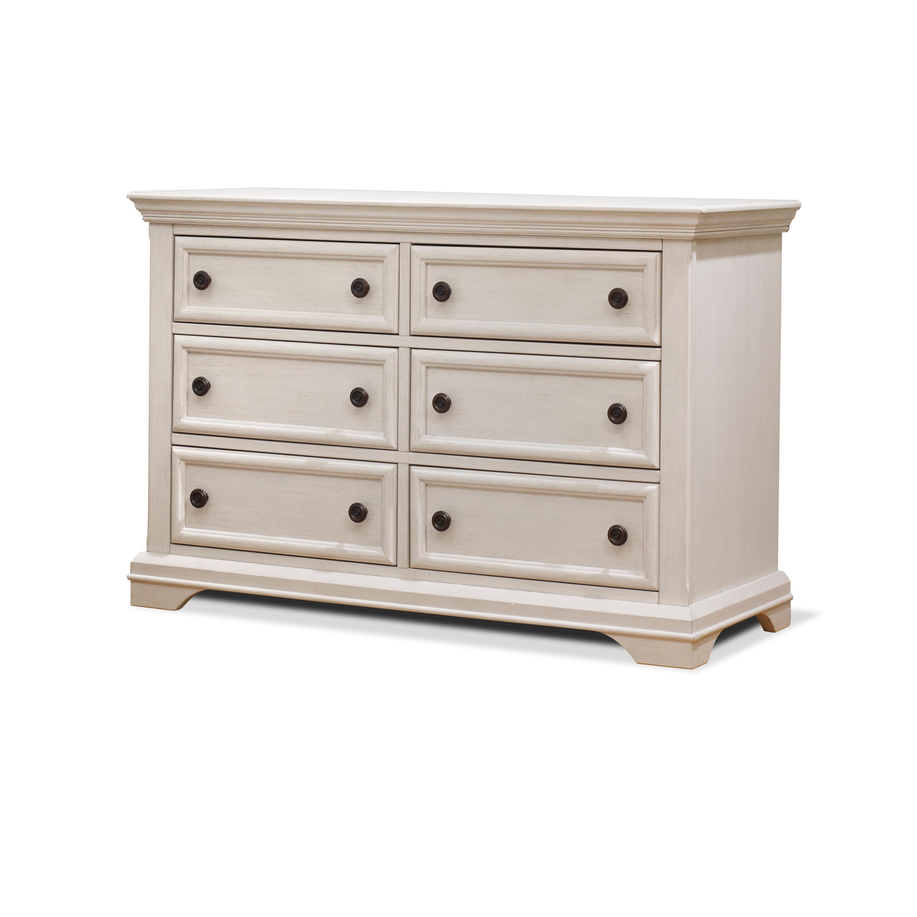 Sorelle Furniture Portofino 6 Drawer Dresser, , large