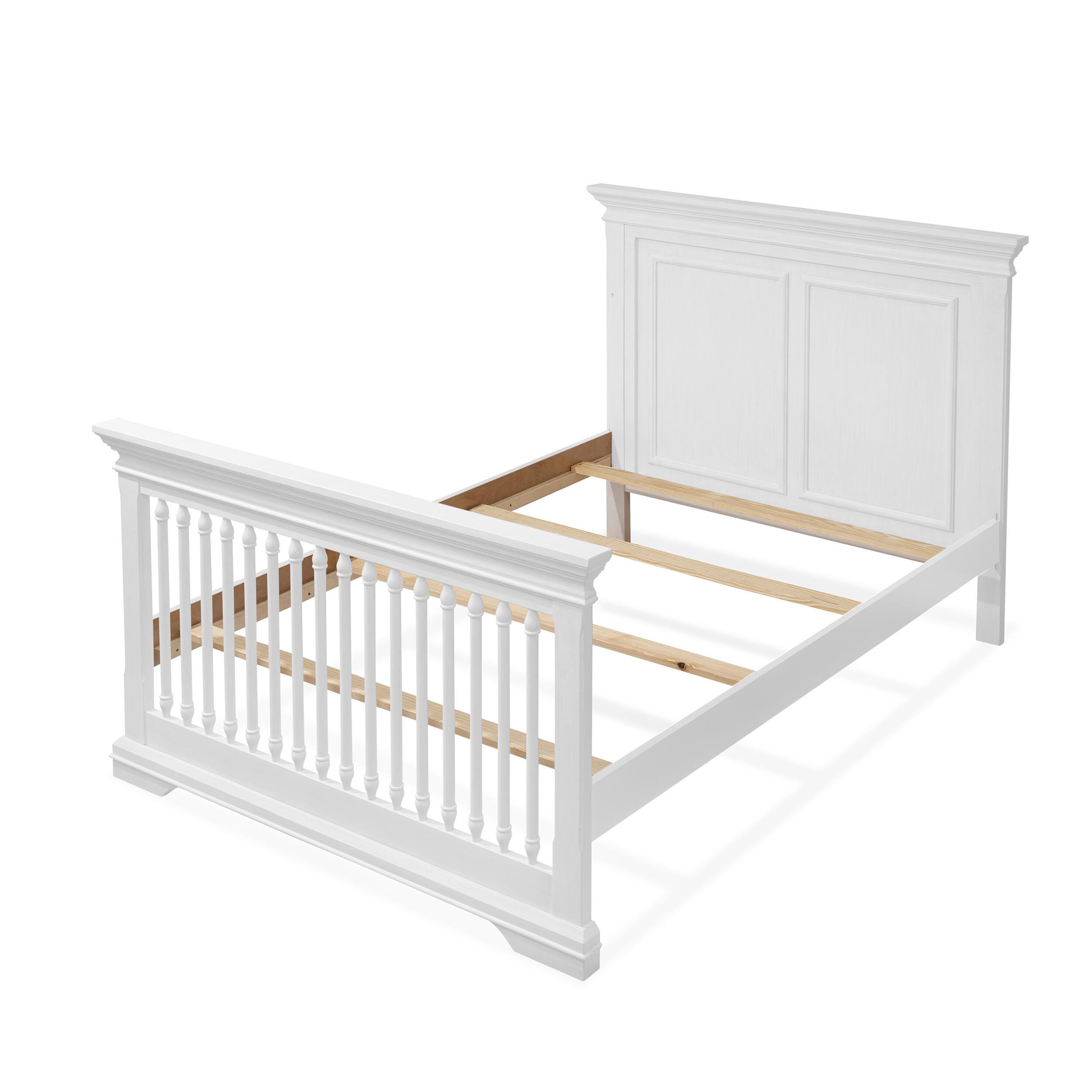 Sorelle Furniture Portofino Crib and Changer, White, large