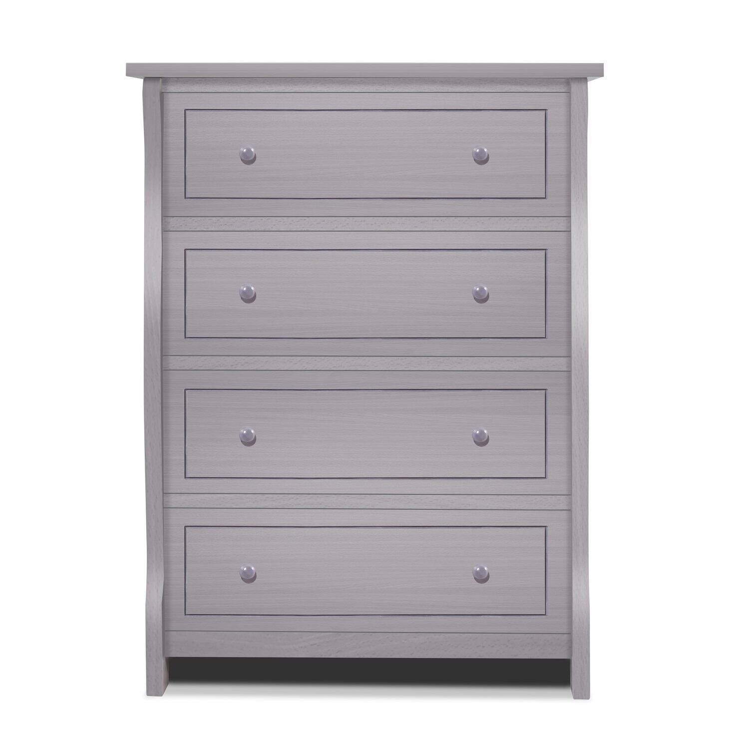 Sorelle Furniture Princeton Elite 4 Drawer Dresser, Weathered Gray, large