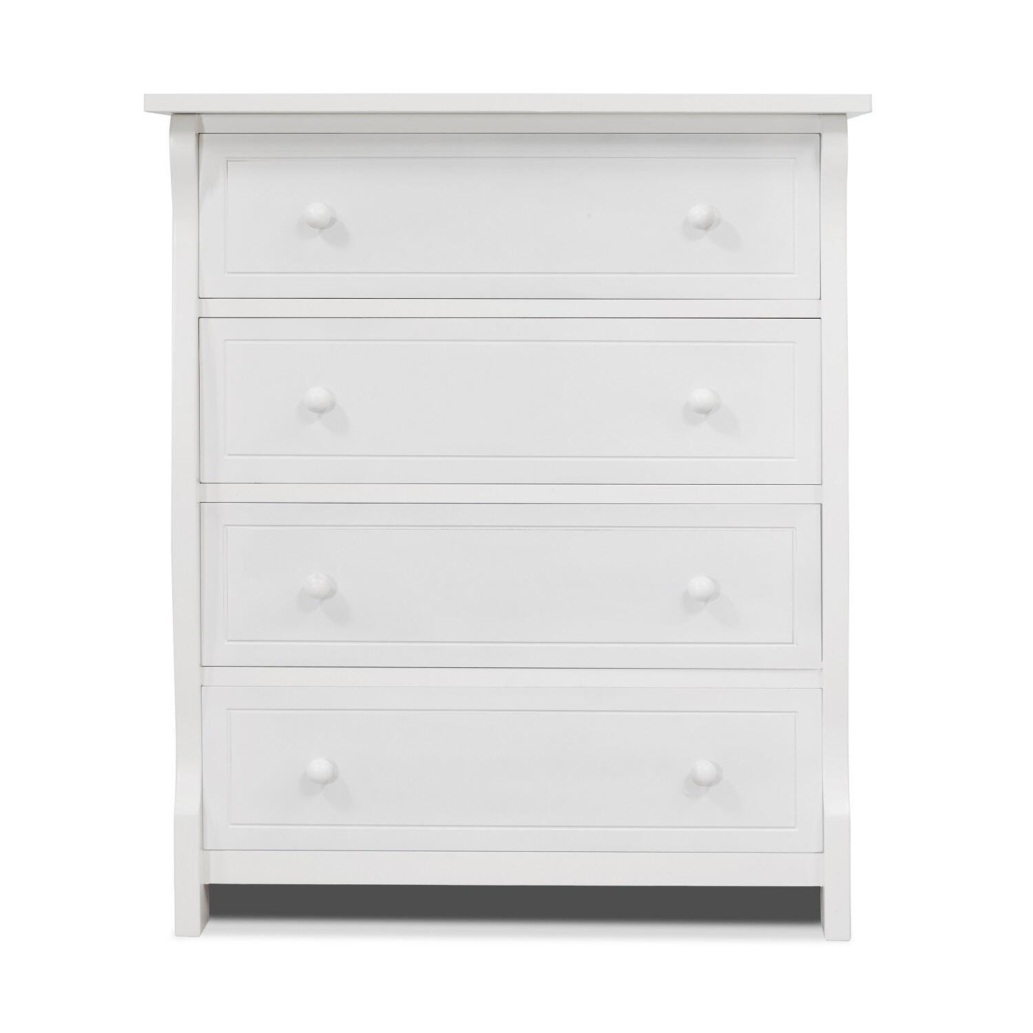Sorelle Furniture Princeton Elite 4 Drawer Dresser, White, large