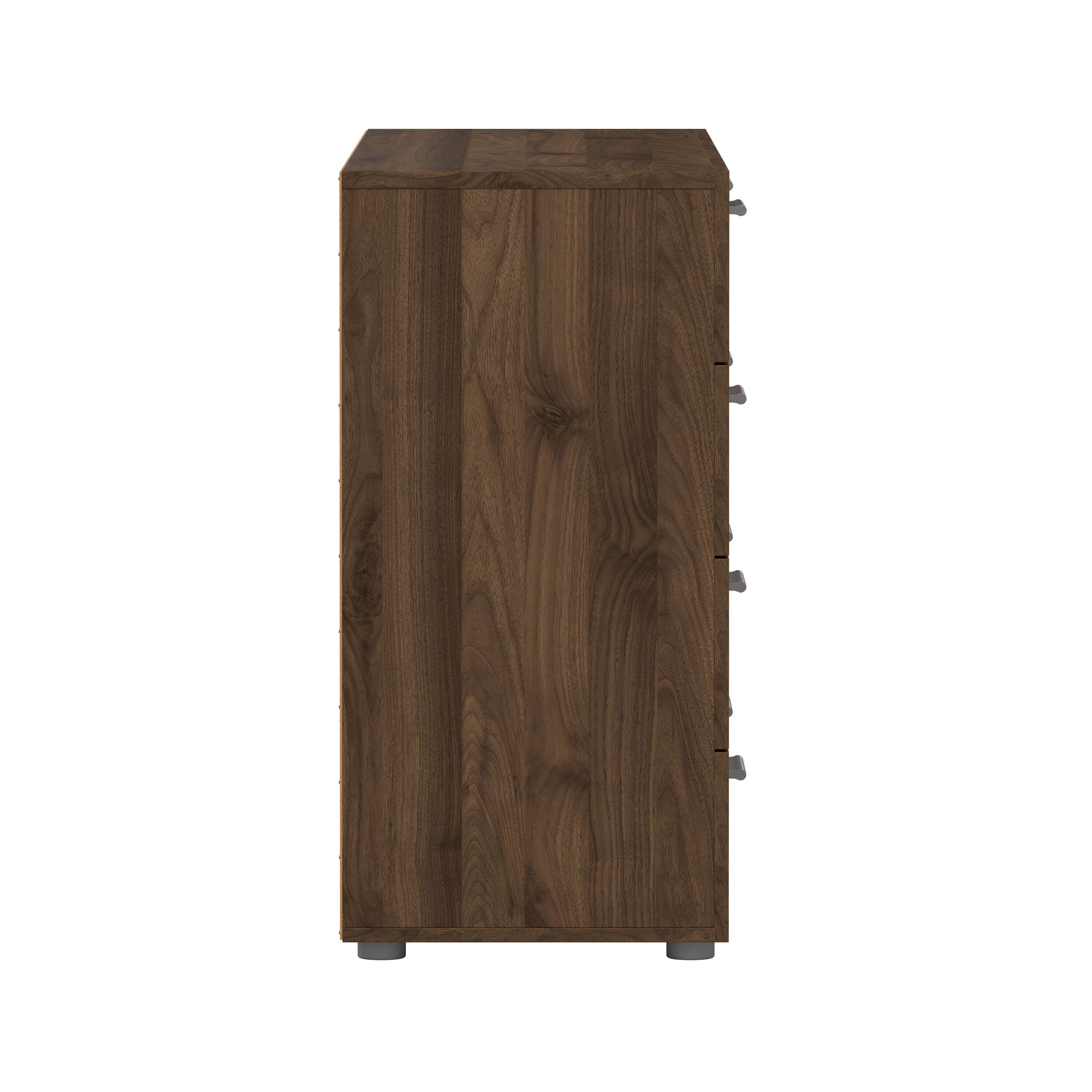 Tvilum Austin 55" 8 Drawer Double Dresser, Walnut, large