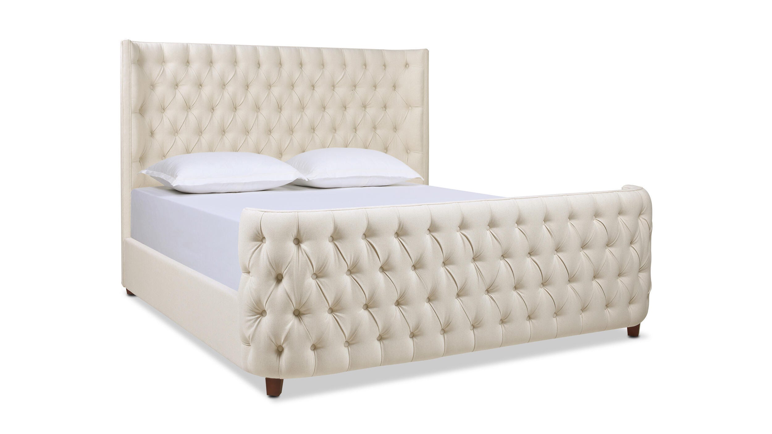 Jennifer Taylor Brooklyn King Tufted Panel Bed