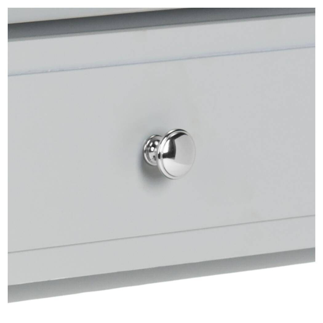 Jenson Two Drawer Night Stand, Gray, large