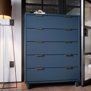 ashley furniture blue dresser Simmenfort 6 Drawer Dresser