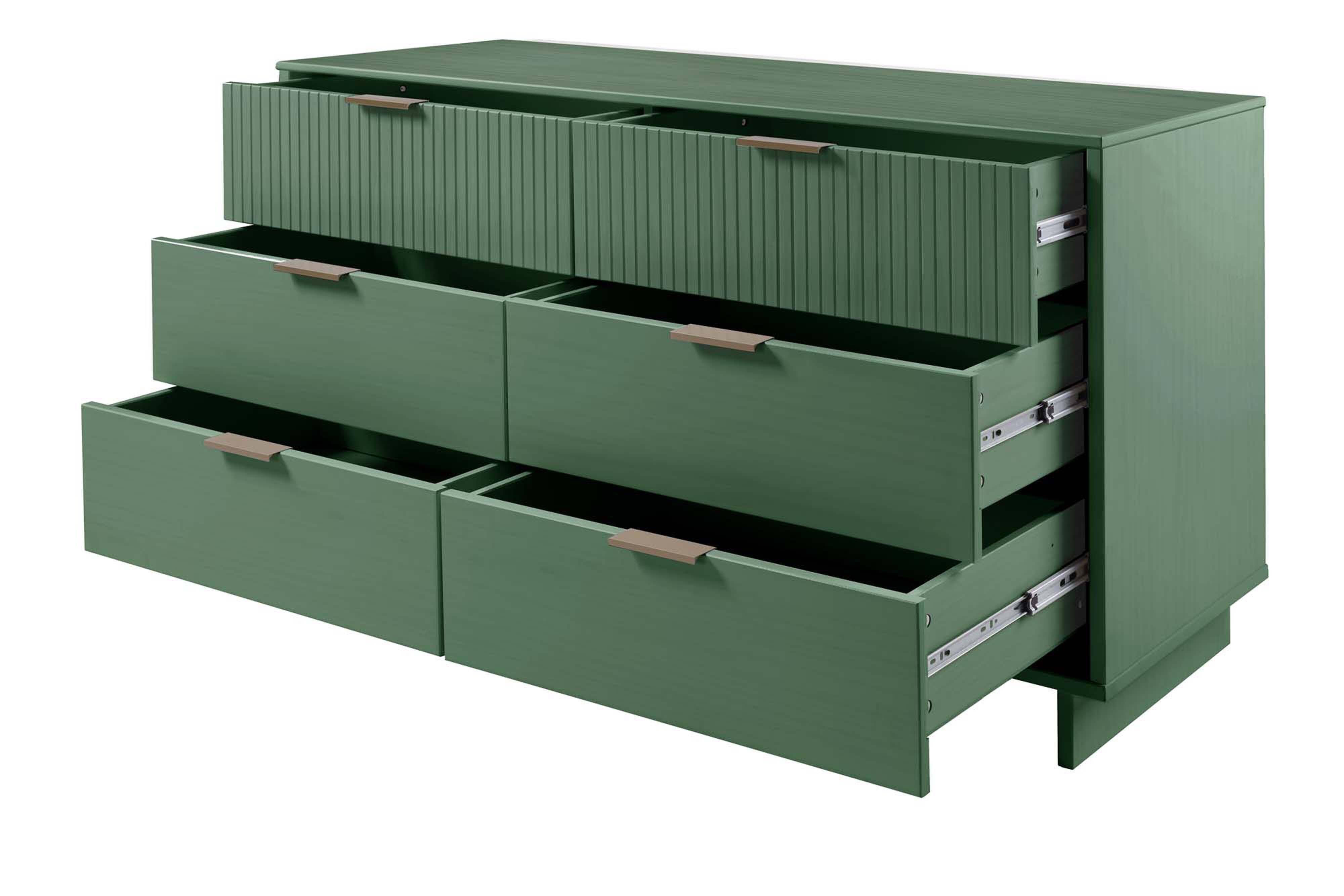 ashley furniture green dresser Manchester 7-Drawer Dresser Wheat main image 0