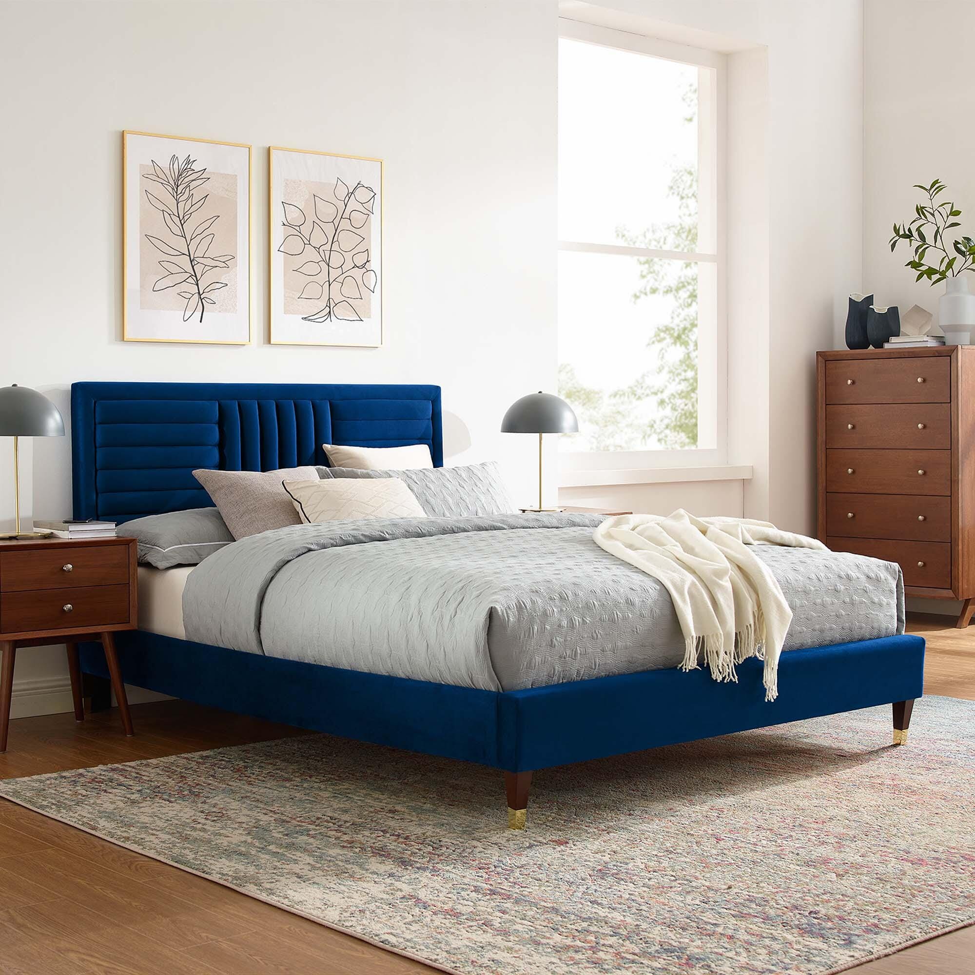 Modway Sofia Full Platform Bed, , rollover
