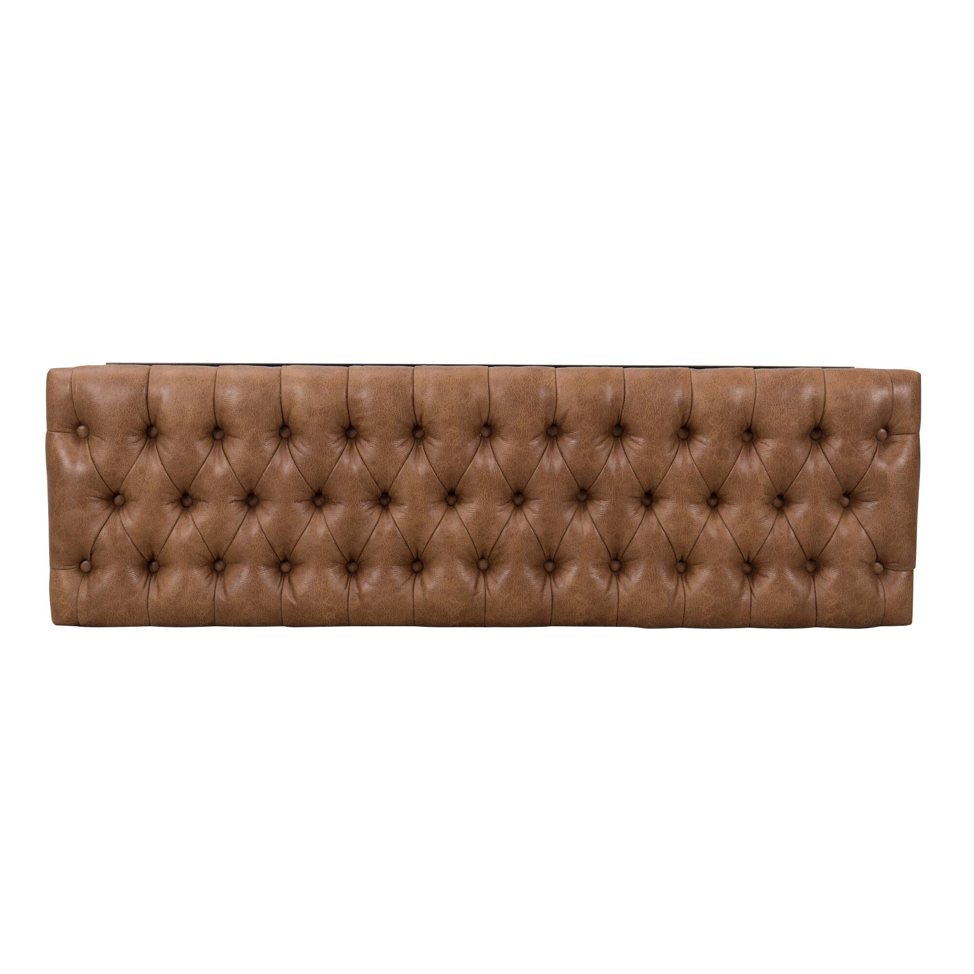 Reese Decorative Bench with Button Tufting, , large