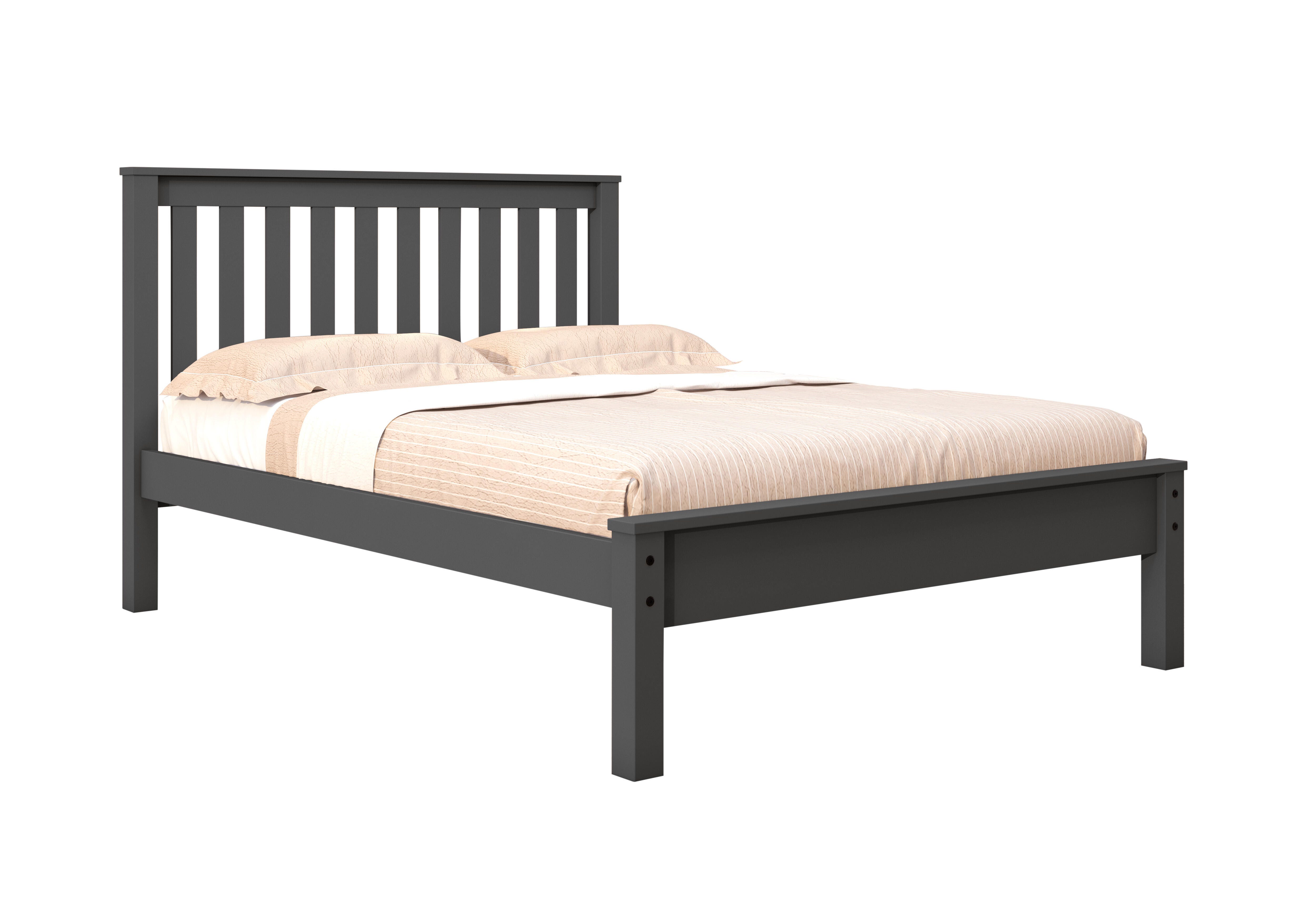 Donco Kids Contempo Mission Full Bed, Dark Gray, large