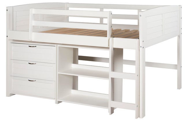 Donco Kids Louver Twin Modular Loft Bed