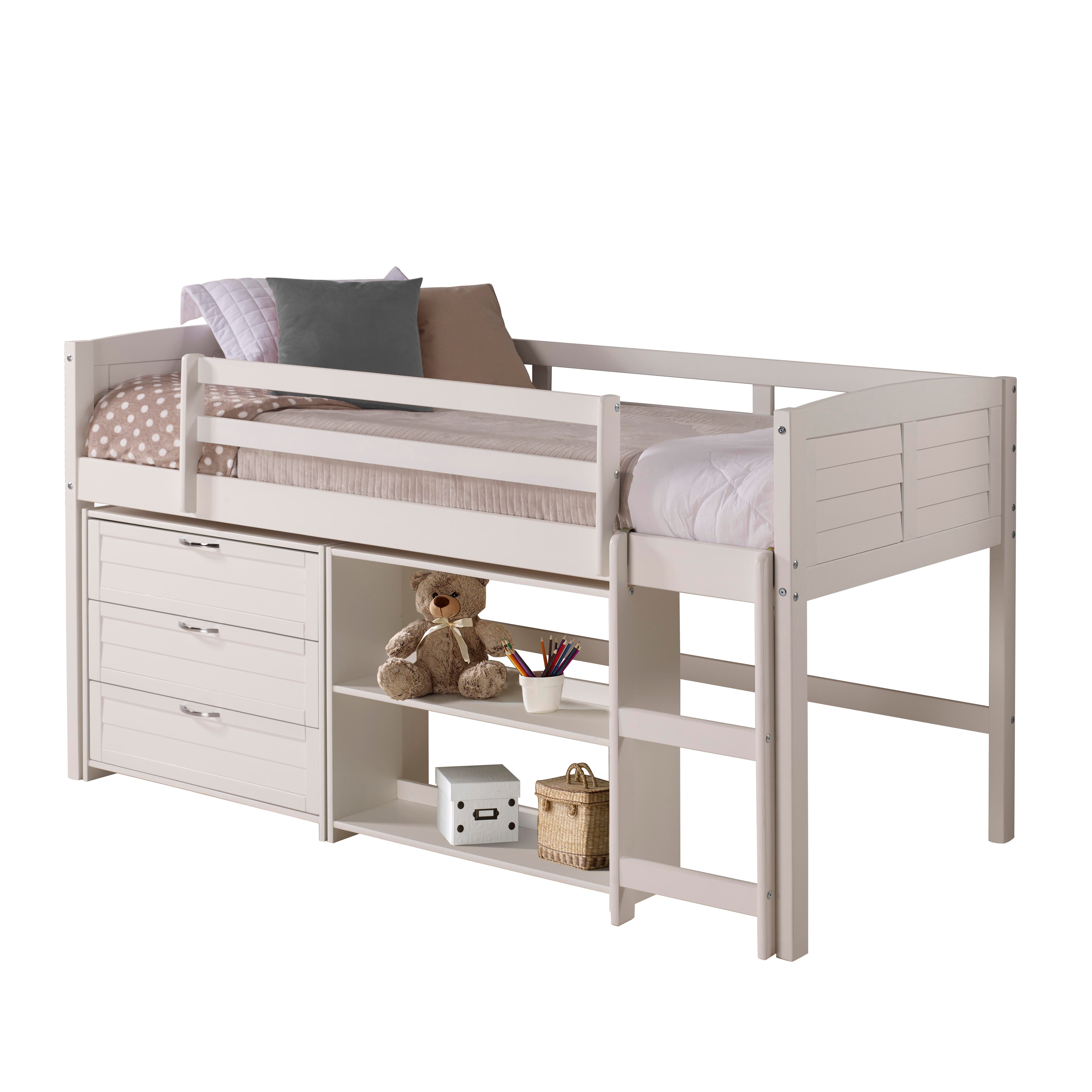 Donco Kids Louver Twin Modular Loft Bed, , large