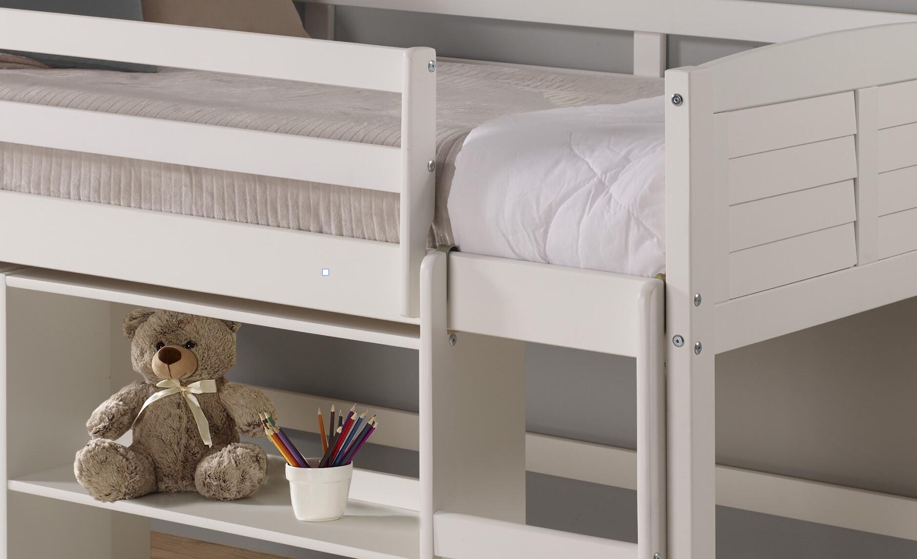 Donco Kids Louver Twin Modular Loft Bed, , large