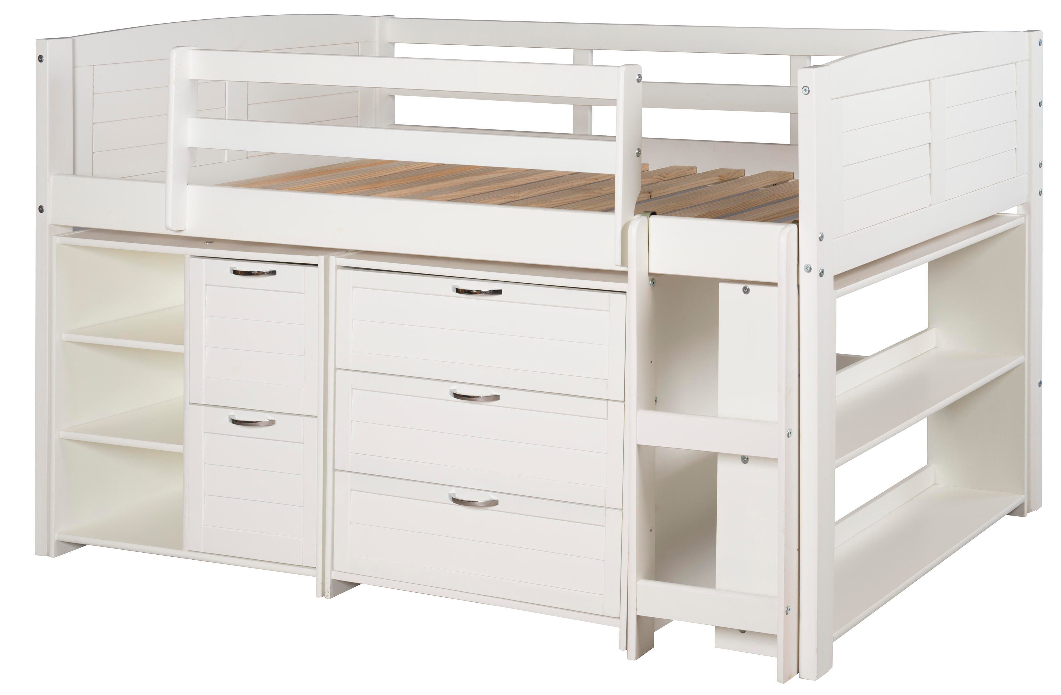 Donco Kids Louver Twin Modular Loft Bed, , large