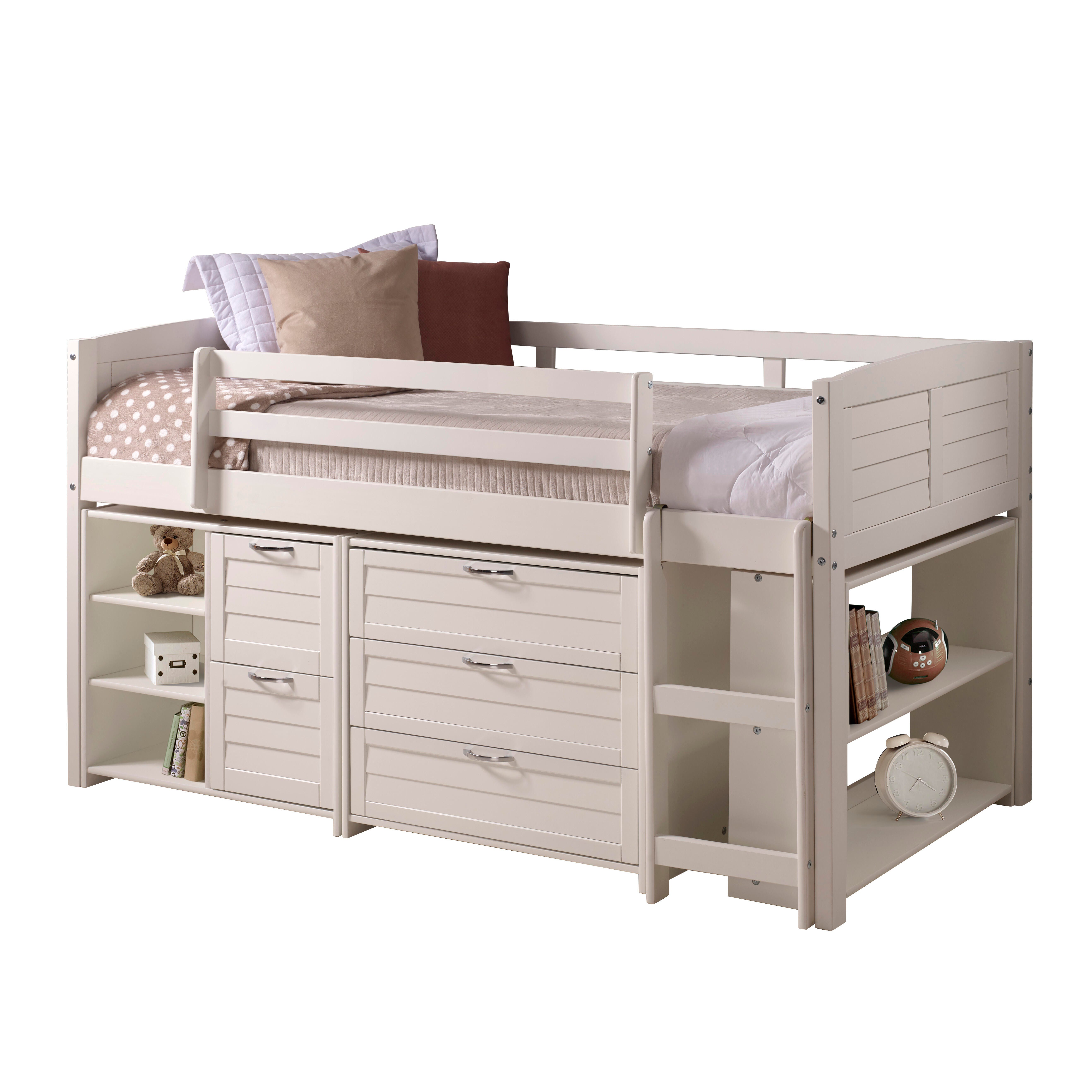 Donco Kids Louver Twin Modular Loft Bed, , large