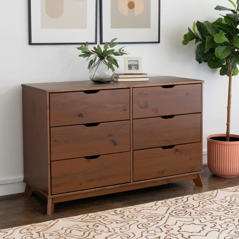 2 piece dresser set Modern Solid Wood 3-Drawer with Integrated Handles (Set of 2) The collection presents a modern Linon Pierce 2 Nightstands and