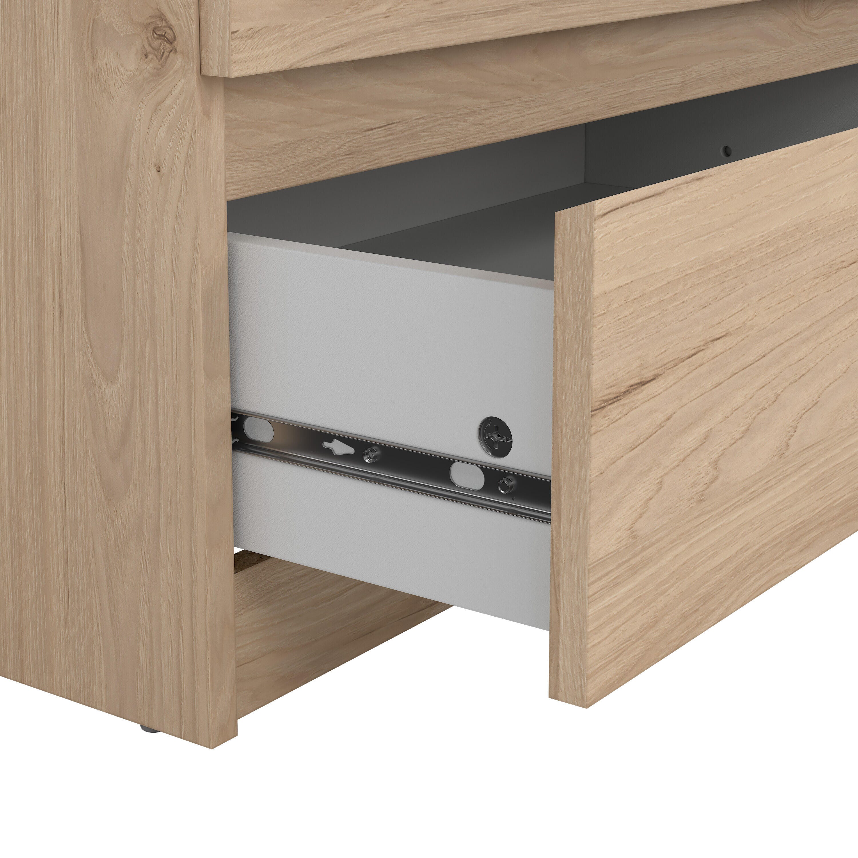 Tvilum Scottsdale 61" 6 Drawer Double Dresser, Jackson Hickory, large