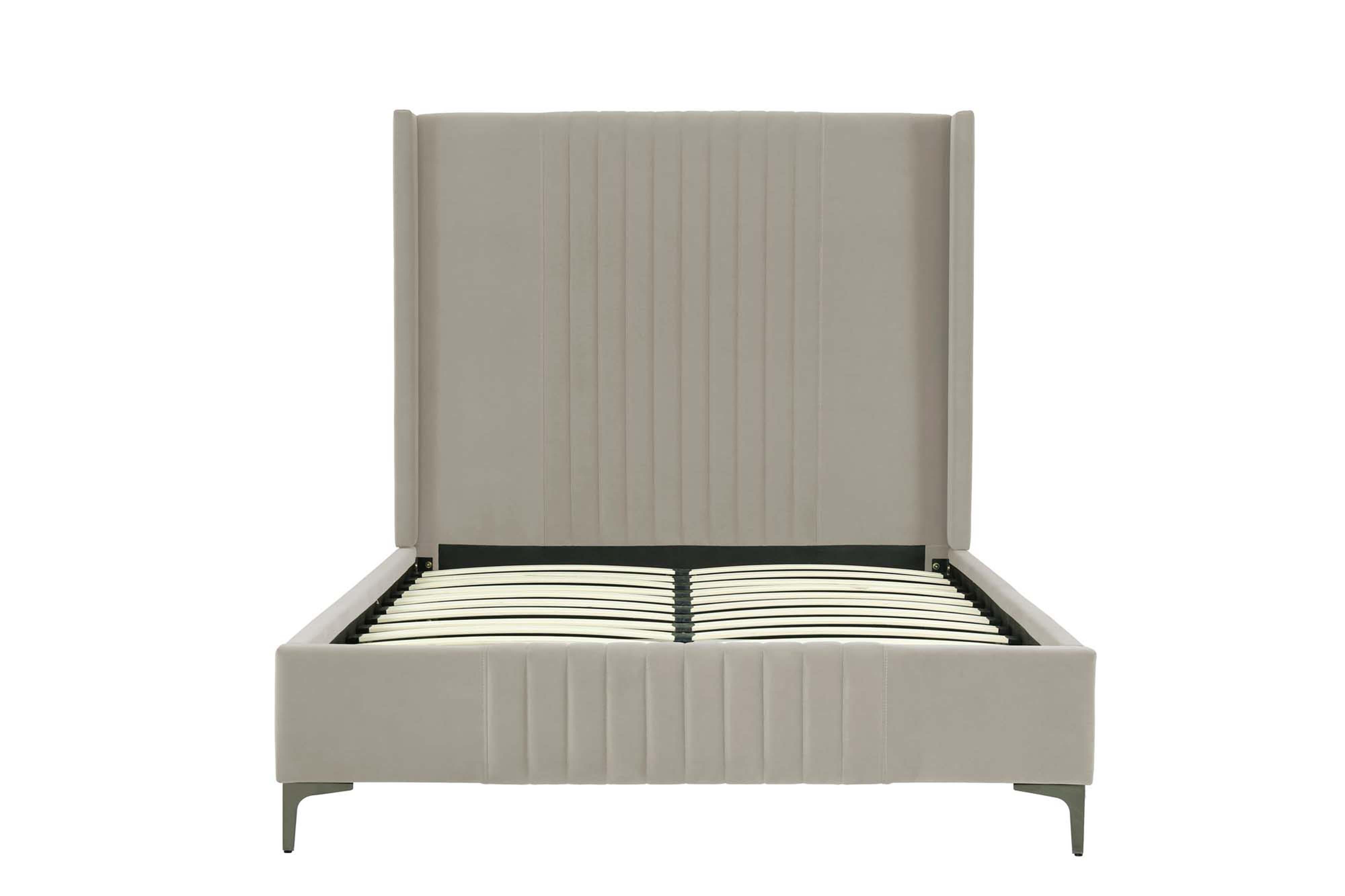 Manhattan Comfort Promenade Full Wingback Bed
