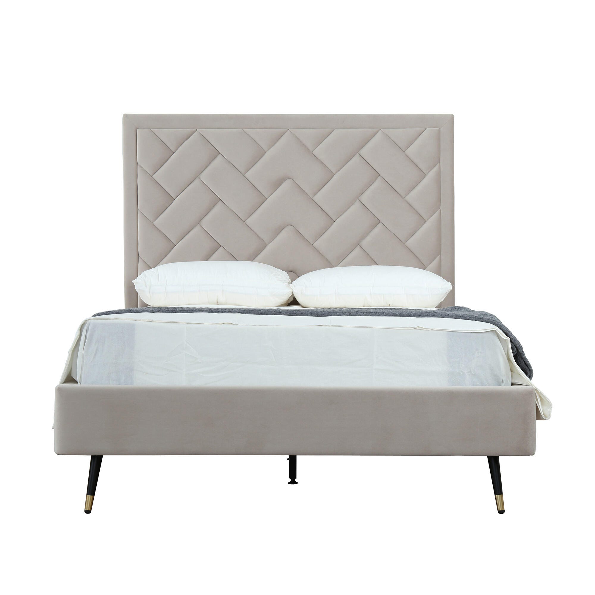 Manhattan Comfort Crosby Full Upholstered Bed