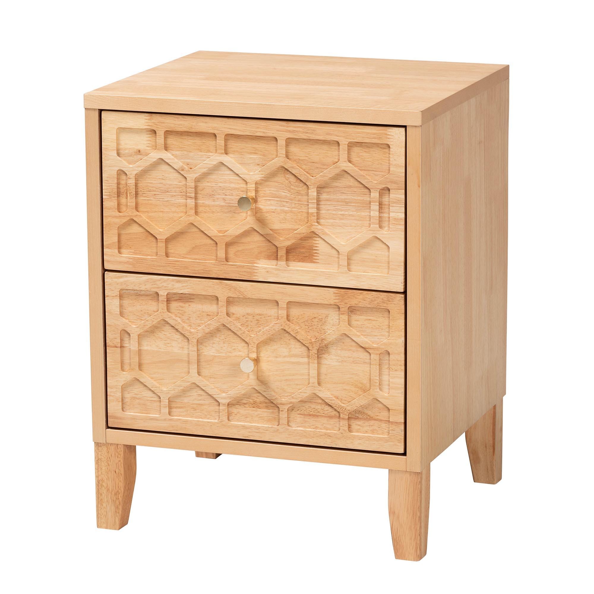 Baxton Studio Hosea 18" Nightstand, , large