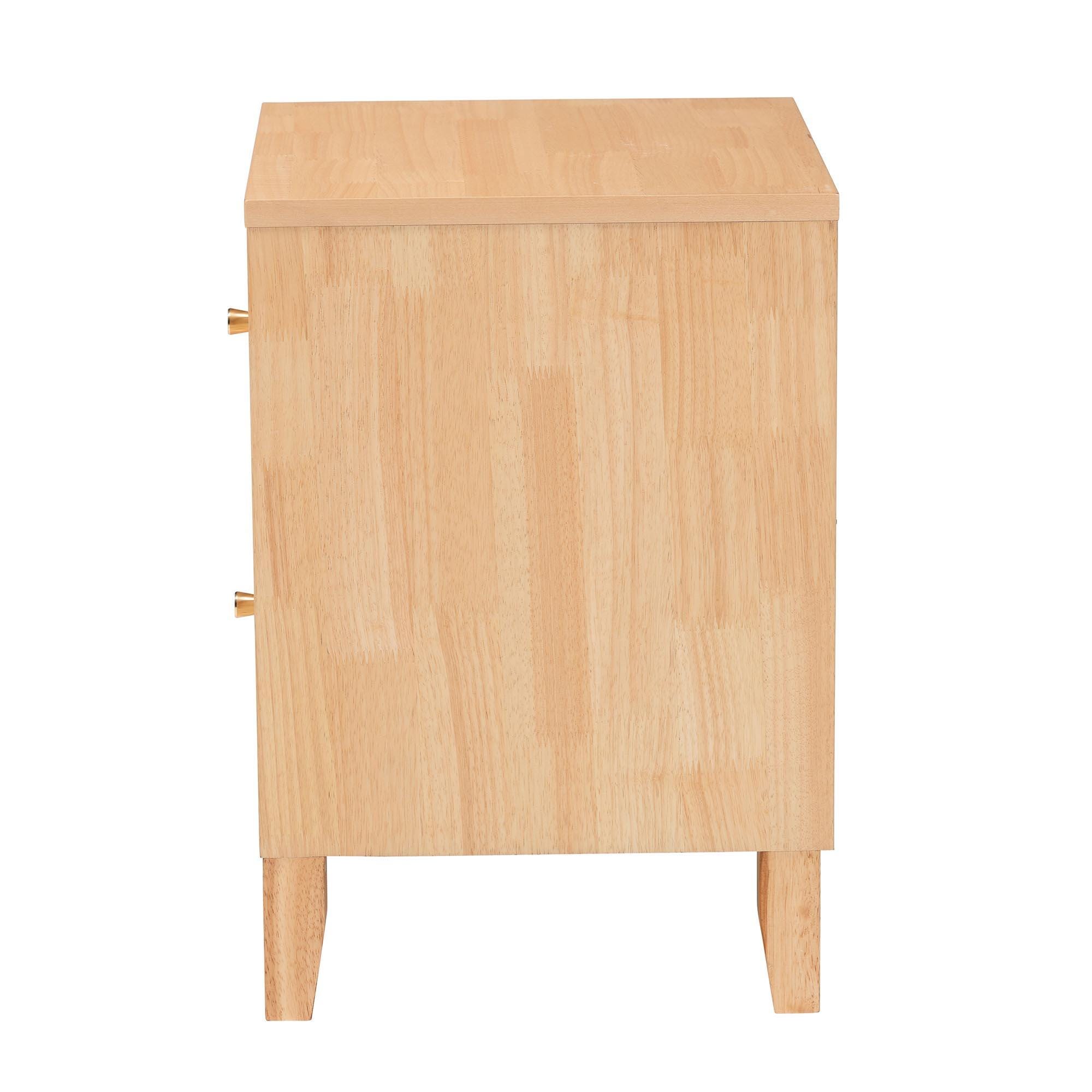 Baxton Studio Hosea 18" Nightstand, , large