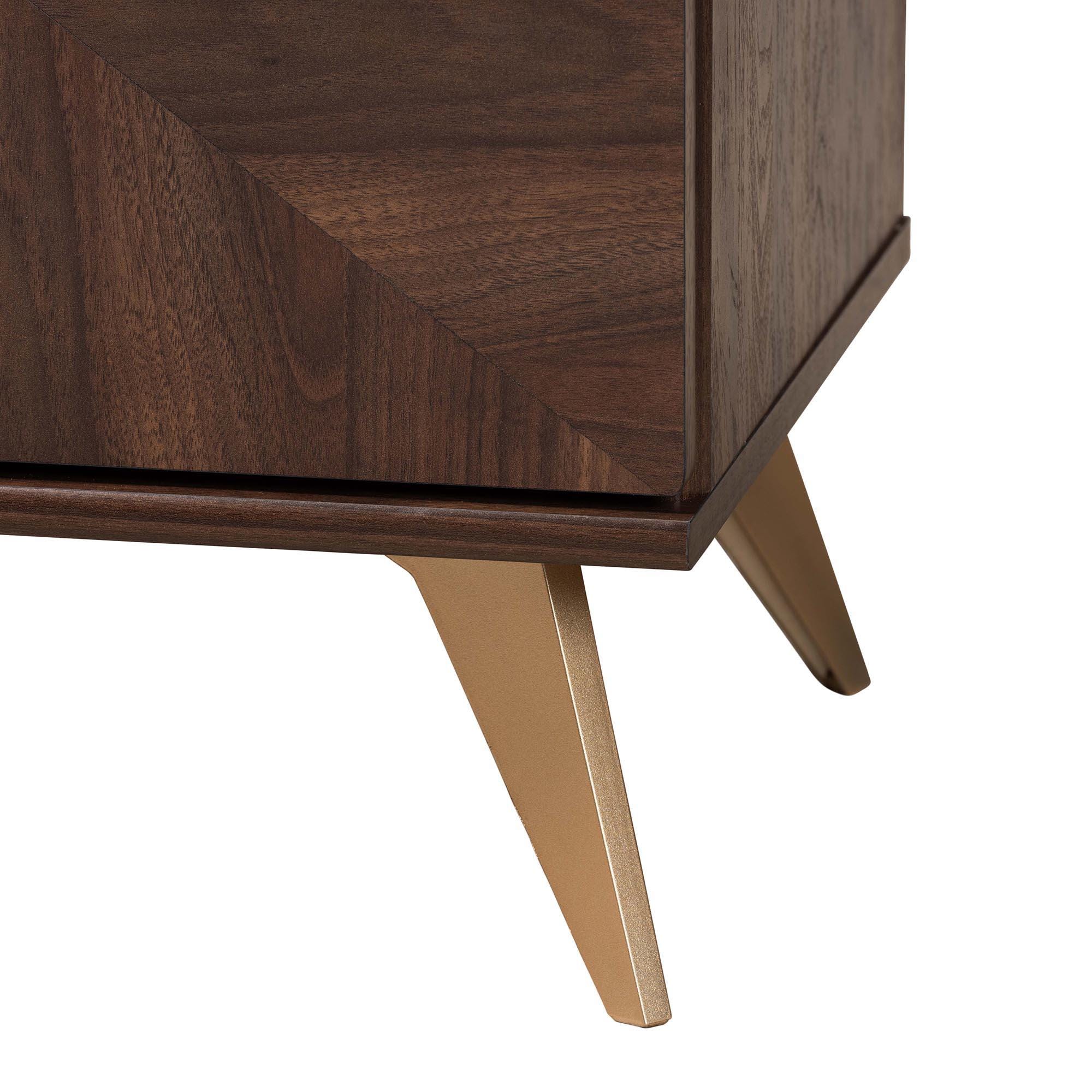 Baxton Studio Graceland 63" 6-Drawer Dresser, , large