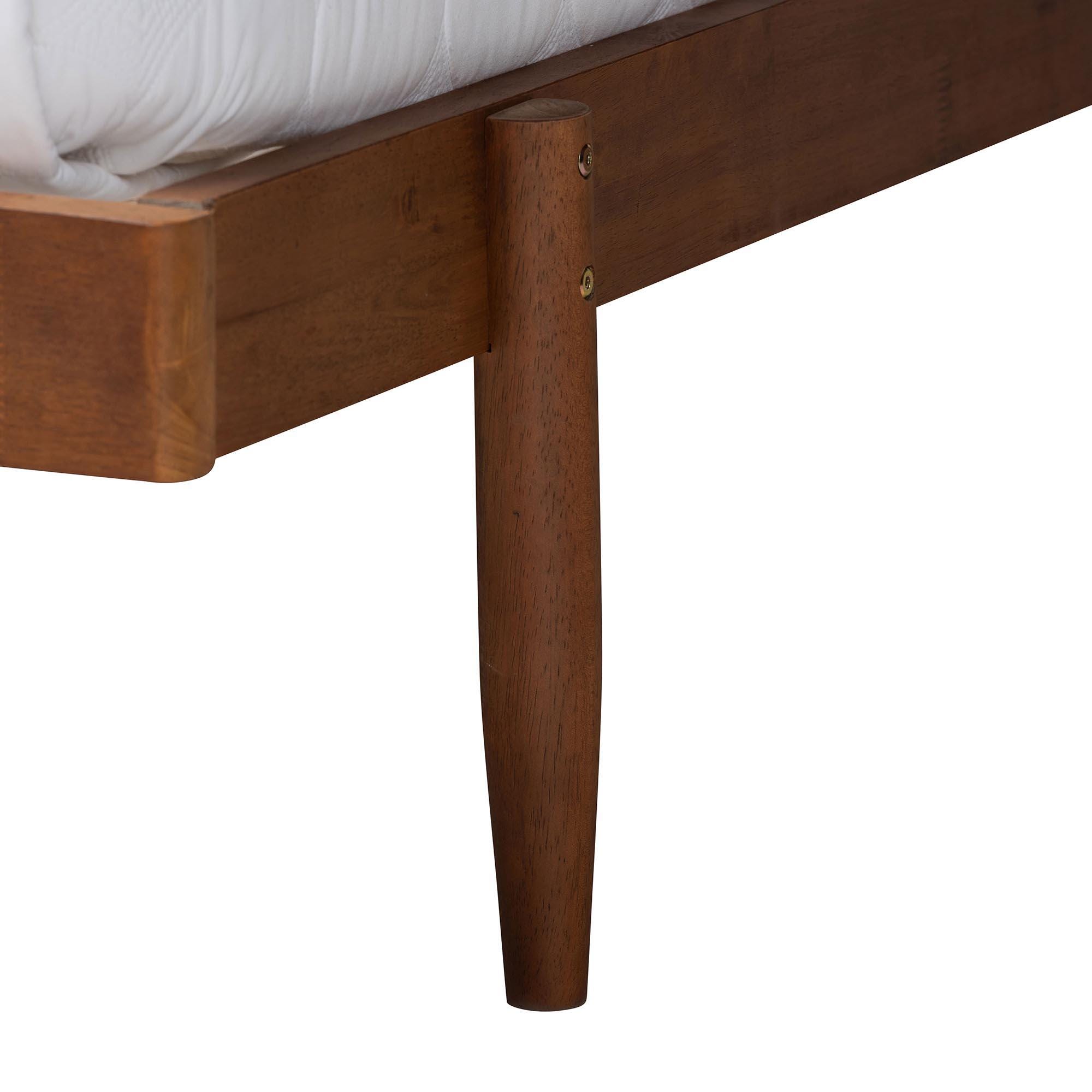 Baxton Studio Calderon Queen Panel Platform Bed, , large