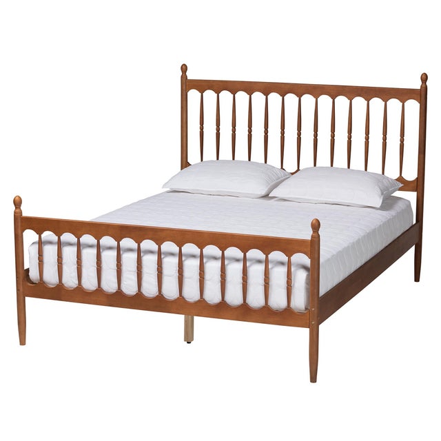 Baxton Studio Deance Queen Panel Platform Bed