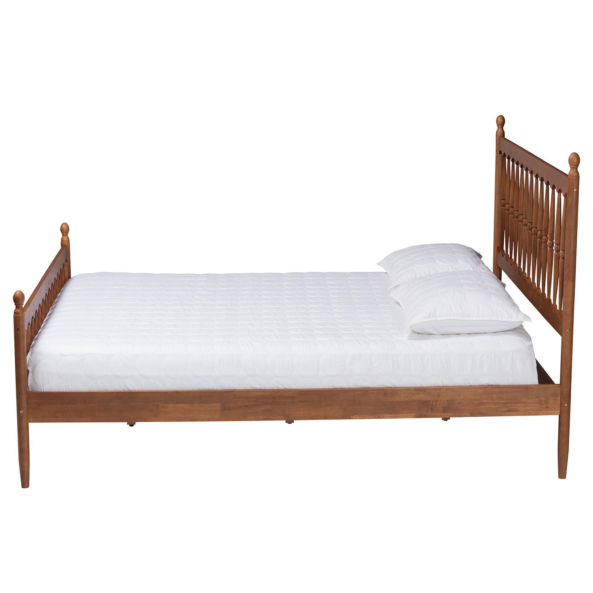 Baxton Studio Deance Queen Panel Platform Bed, , large