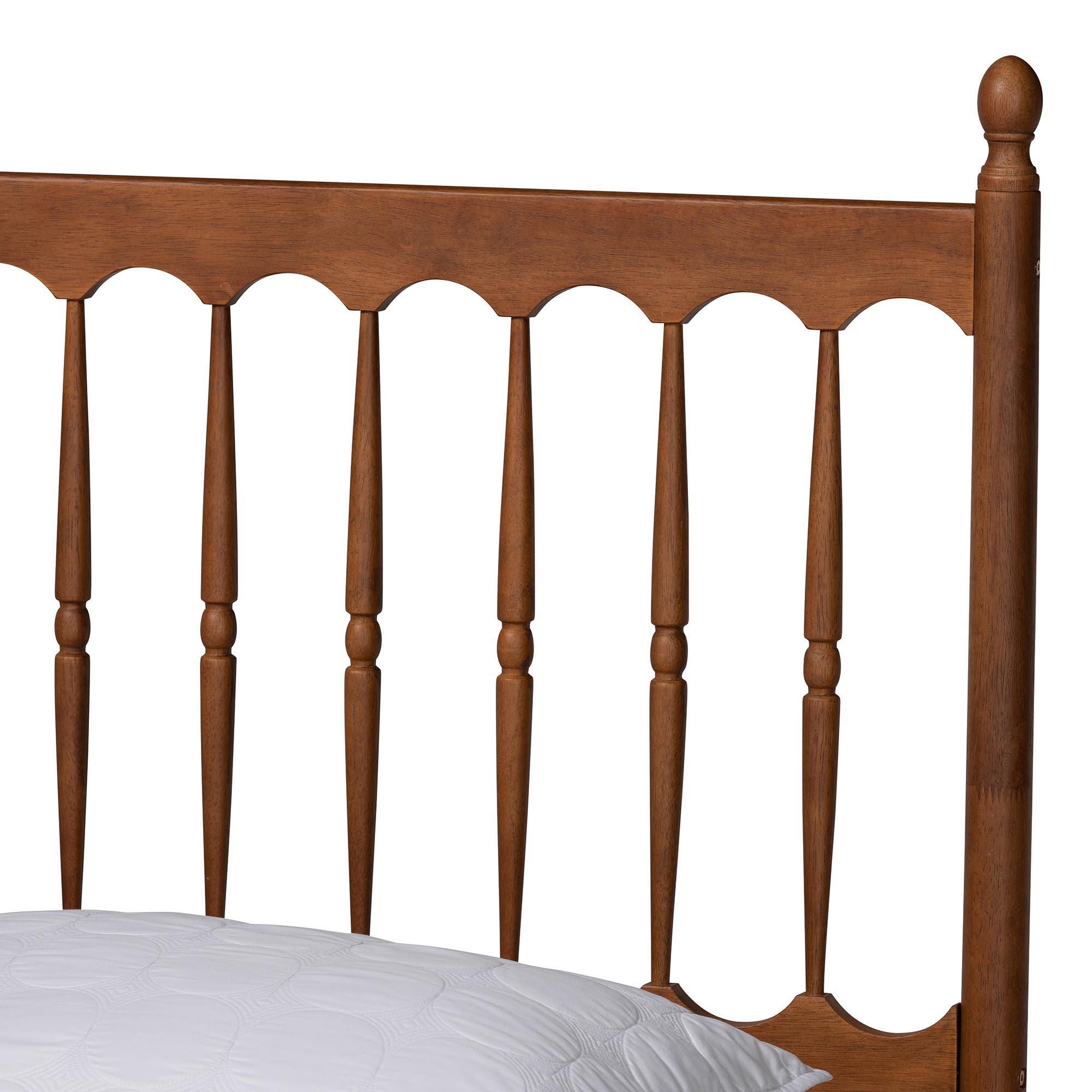 Baxton Studio Deance Queen Panel Platform Bed, , large