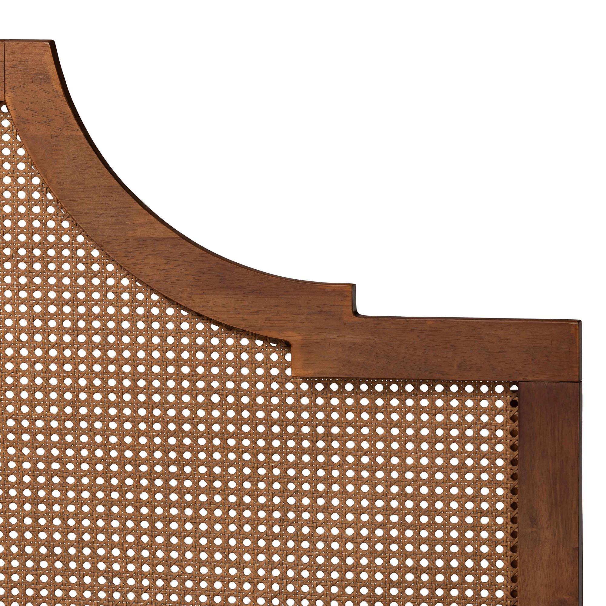 Baxton Studio Macaria Queen Panel Bed, , large