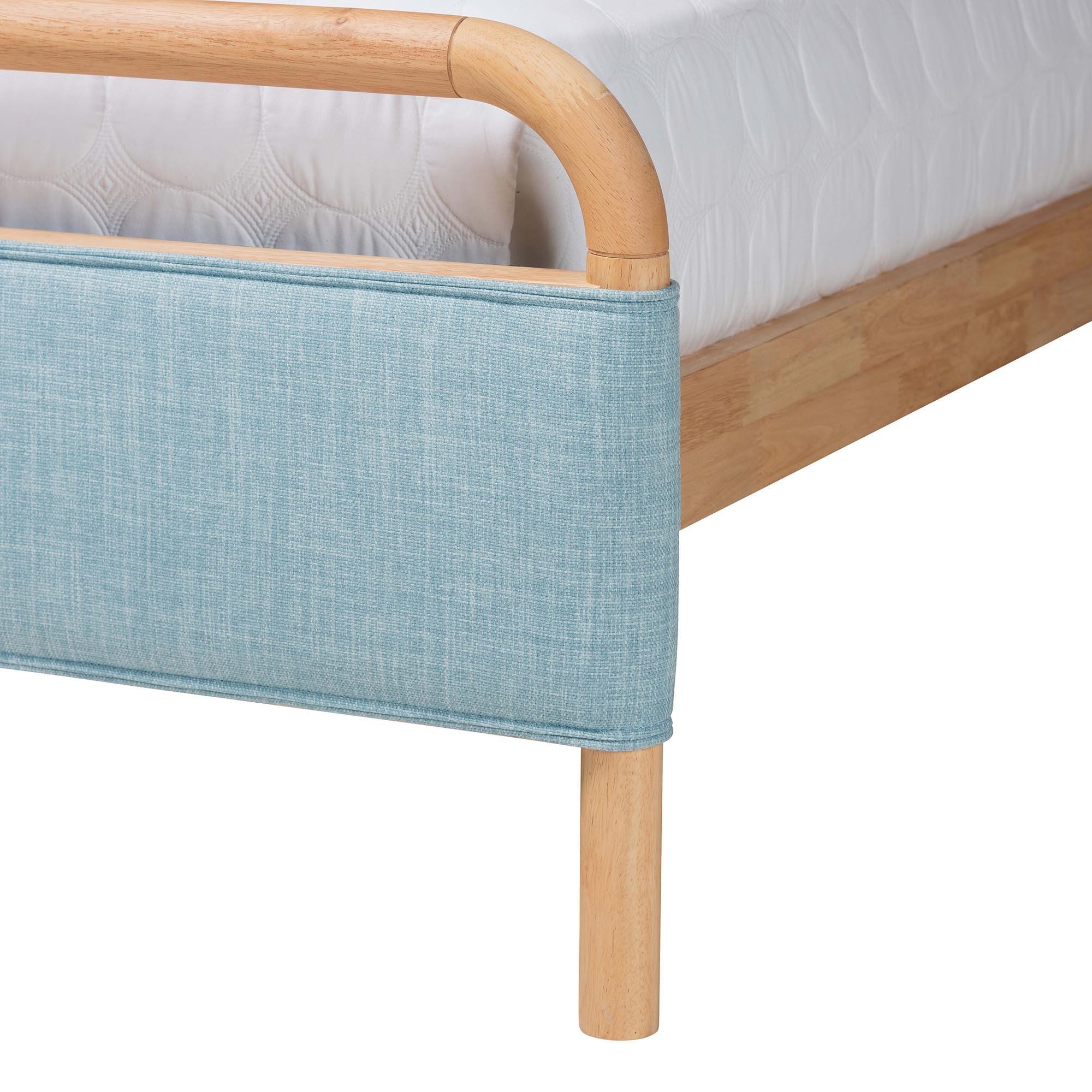 Baxton Studio Mateo Queen Panel Platform Bed, , large