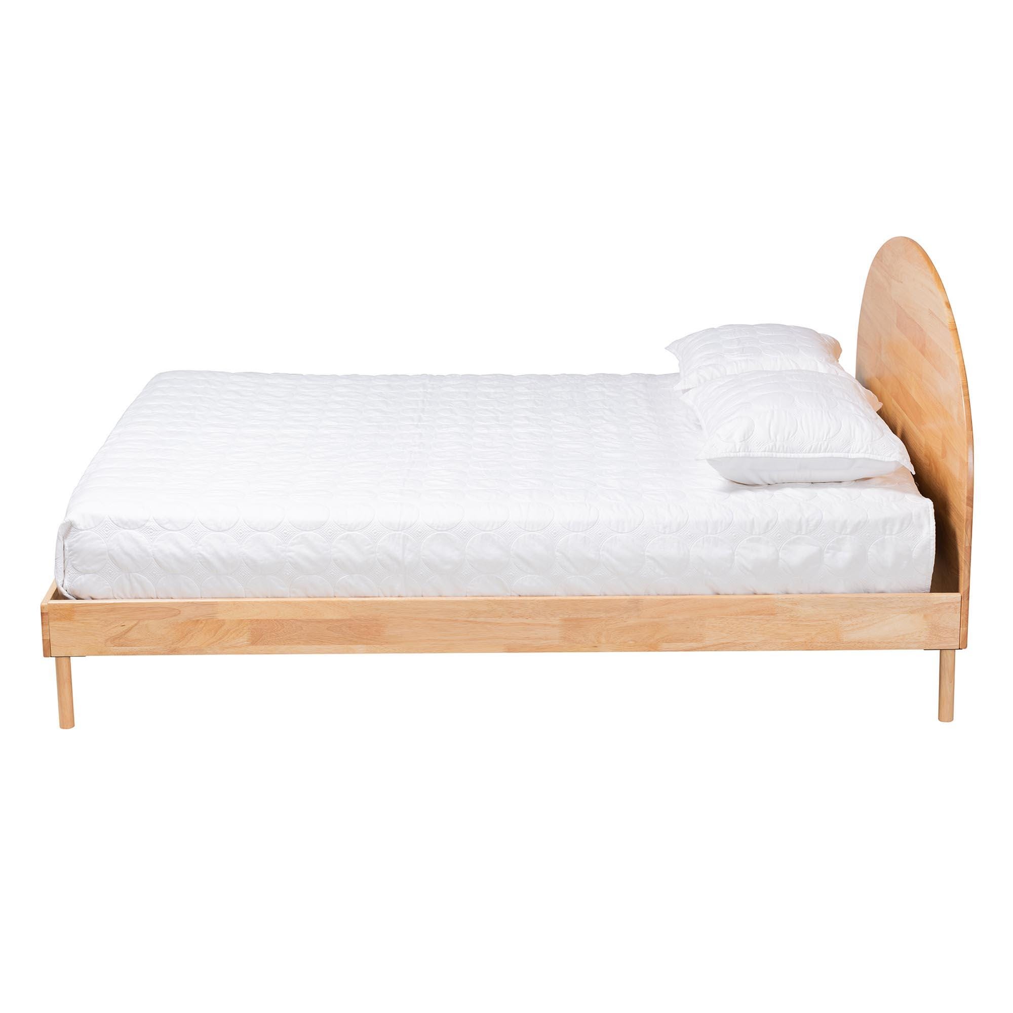 Baxton Studio Denton Queen Panel Platform Bed, , large