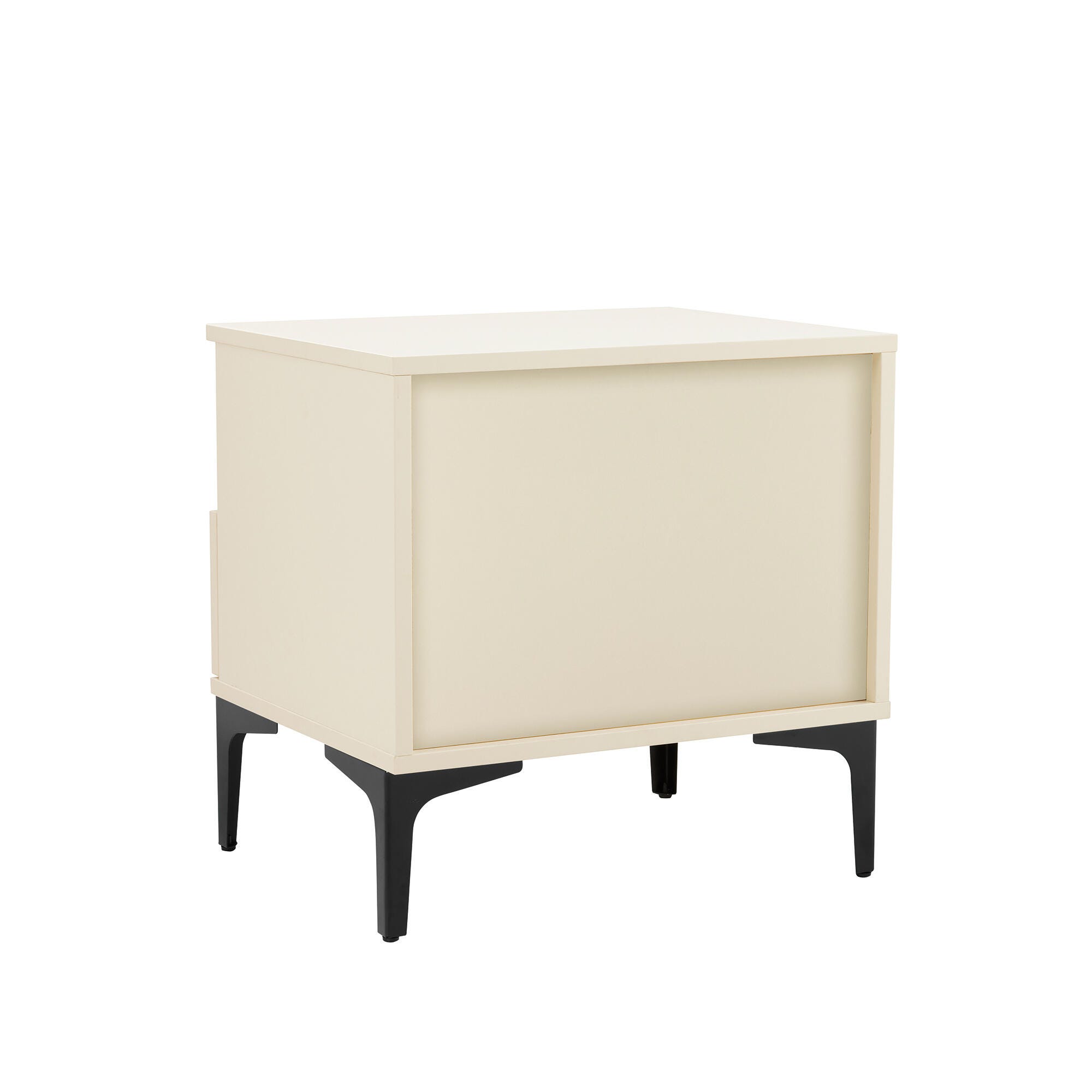 Manhattan Comfort Amara 20" 1 Drawer Nightstand (Set of 2), , large