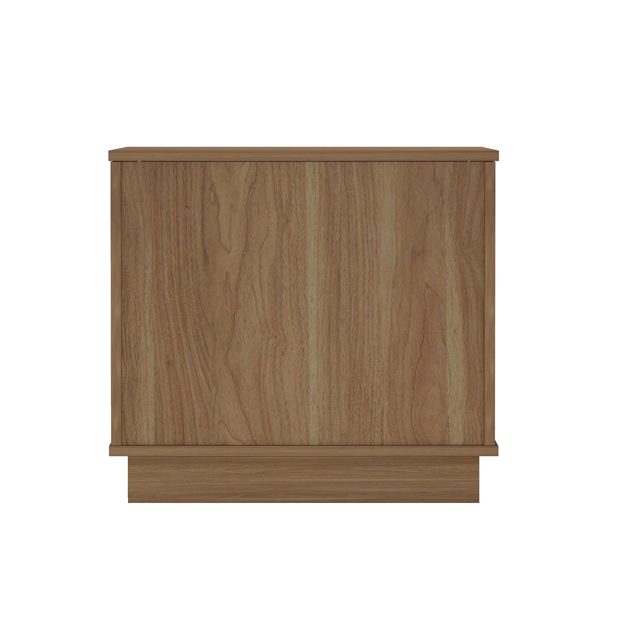 Manhattan Comfort Horizon 22" 2 Drawer Nightstand (Set of 2), Maple, large
