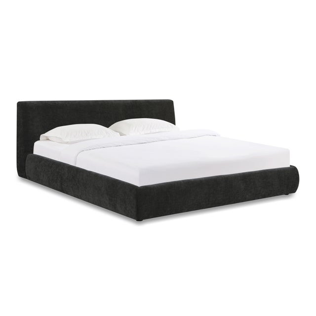 TOV Furniture Isla Queen Panel Bed, Black