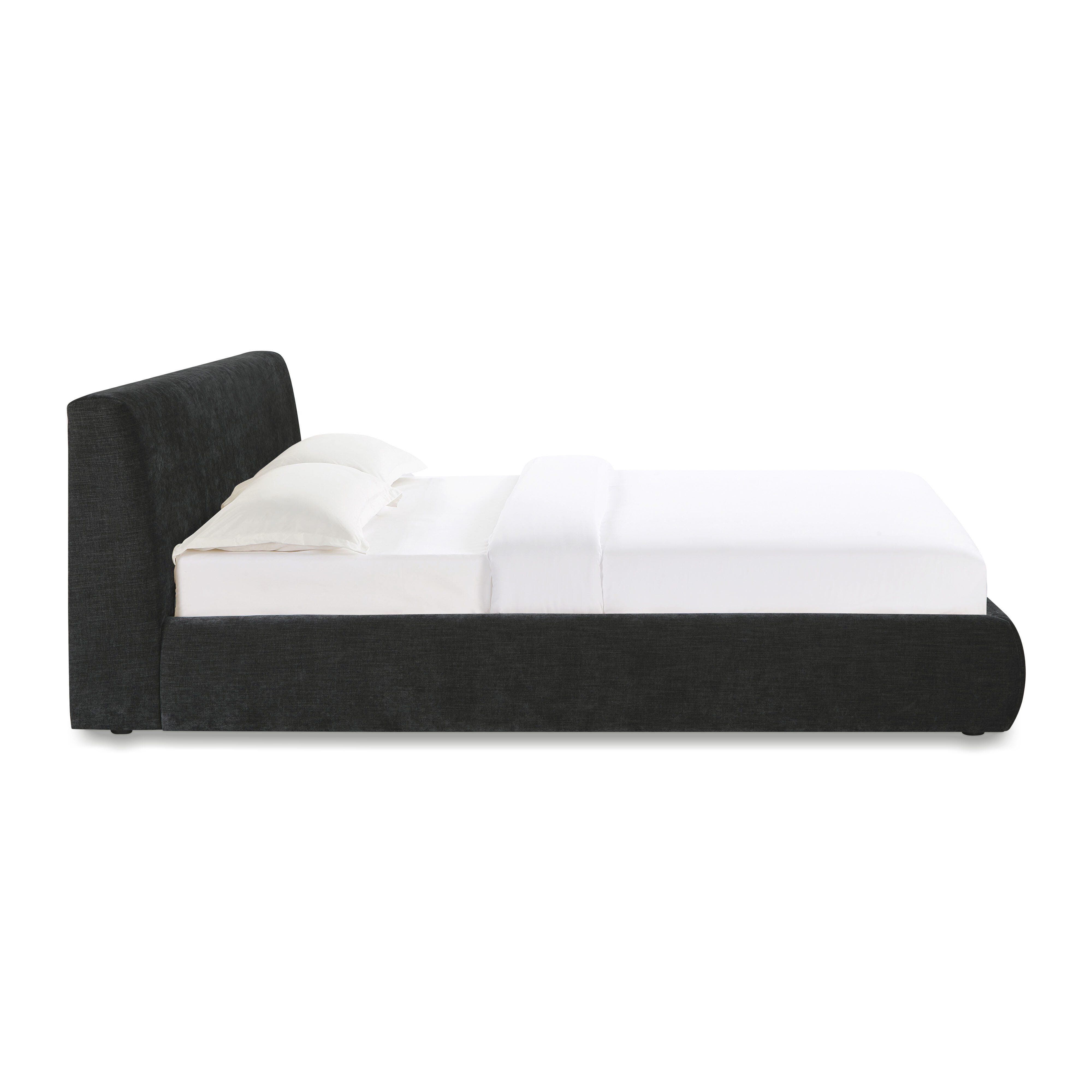 TOV Furniture Isla Queen Panel Bed, Black, large